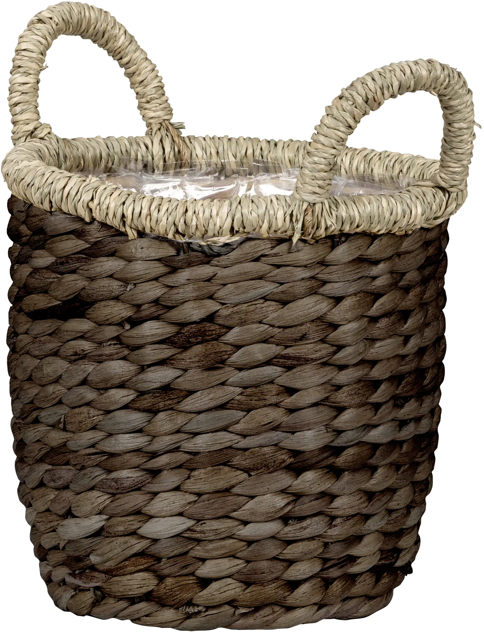 Scheurich Blumentopf Ø 28 cm Wasserhyazinte braun mit zwei Griffen