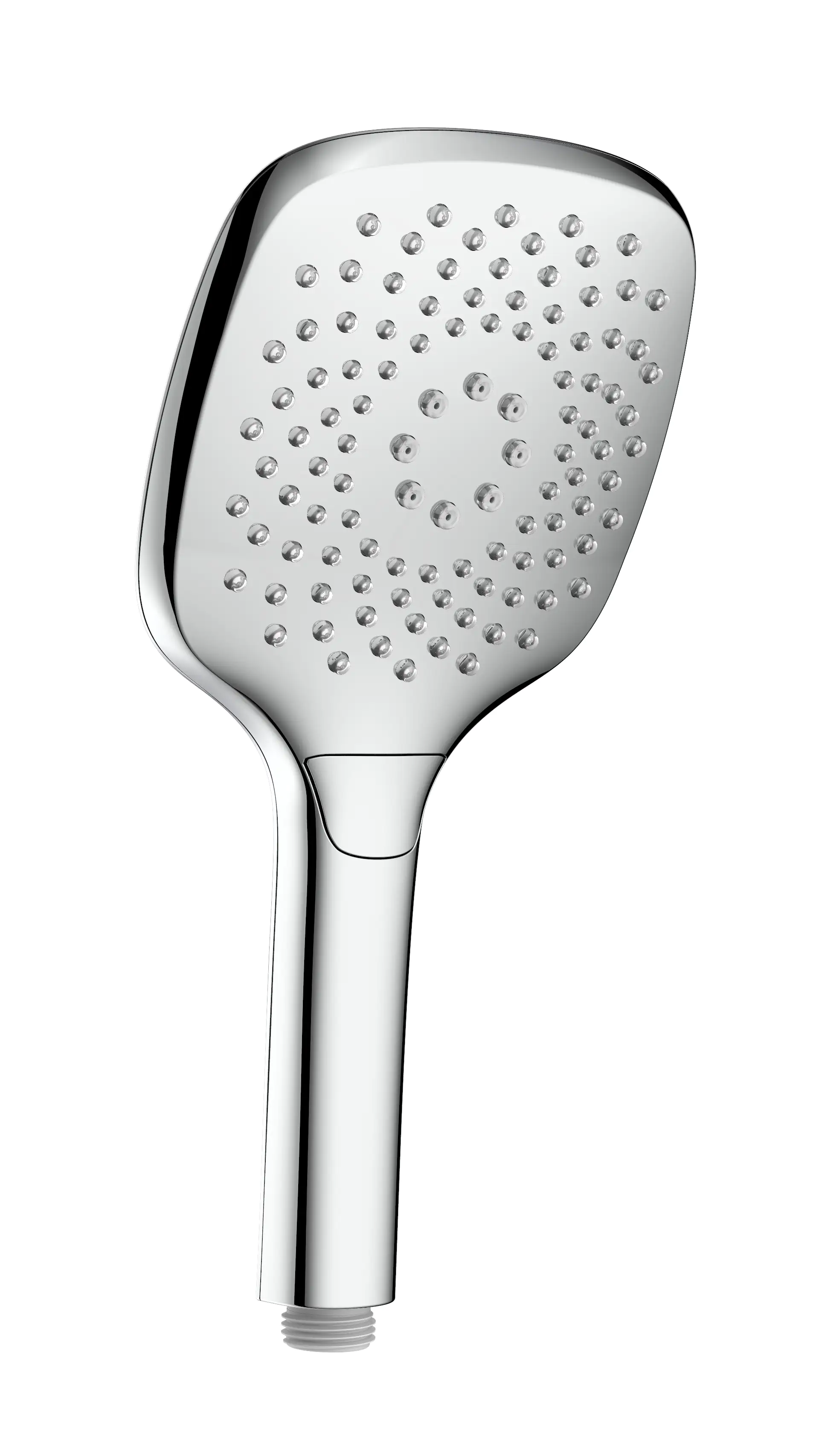 Primaster Handbrause 3 Strahlarten Water Flow quadratisch chrom wassersparend