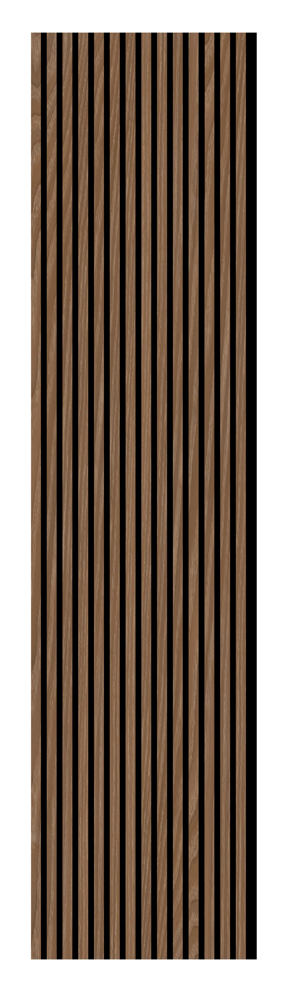 Neuhofer Akustikpaneel Eiche foliert 240 x 57,2 x 1,9 cm braun 