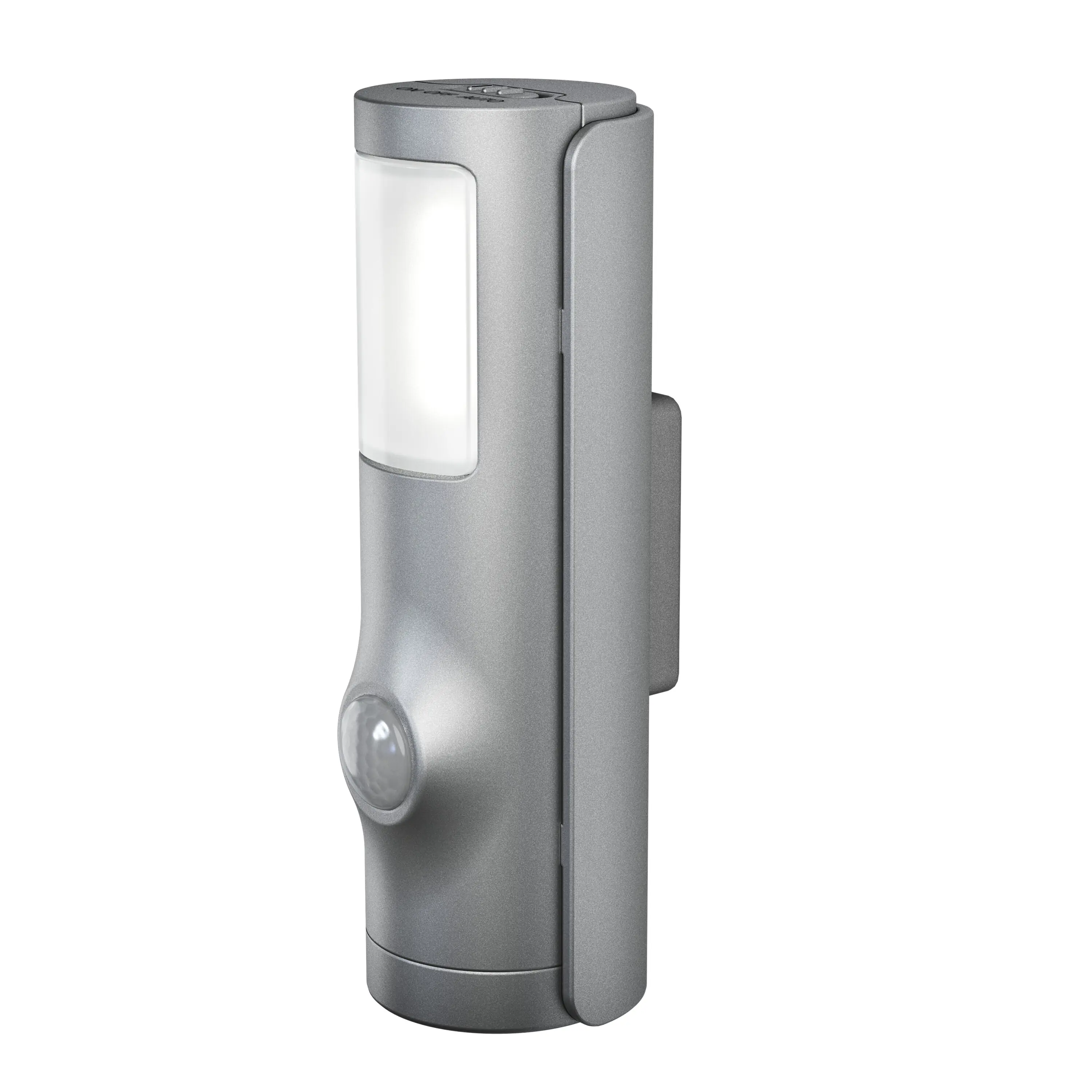 Osram LED-Nachtlicht Nightlux Torch mit Licht- & Bewegungssensor 10,8 cm kaltweiß silber