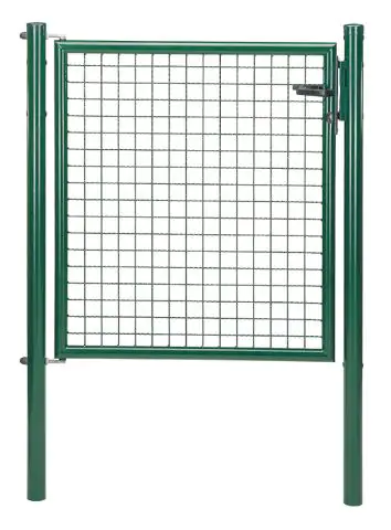 Alberts Wellengitter-Einzeltor 100 x 125 cm grün Alberts Wellengitter-Einzeltor 100 x 125 cm grün