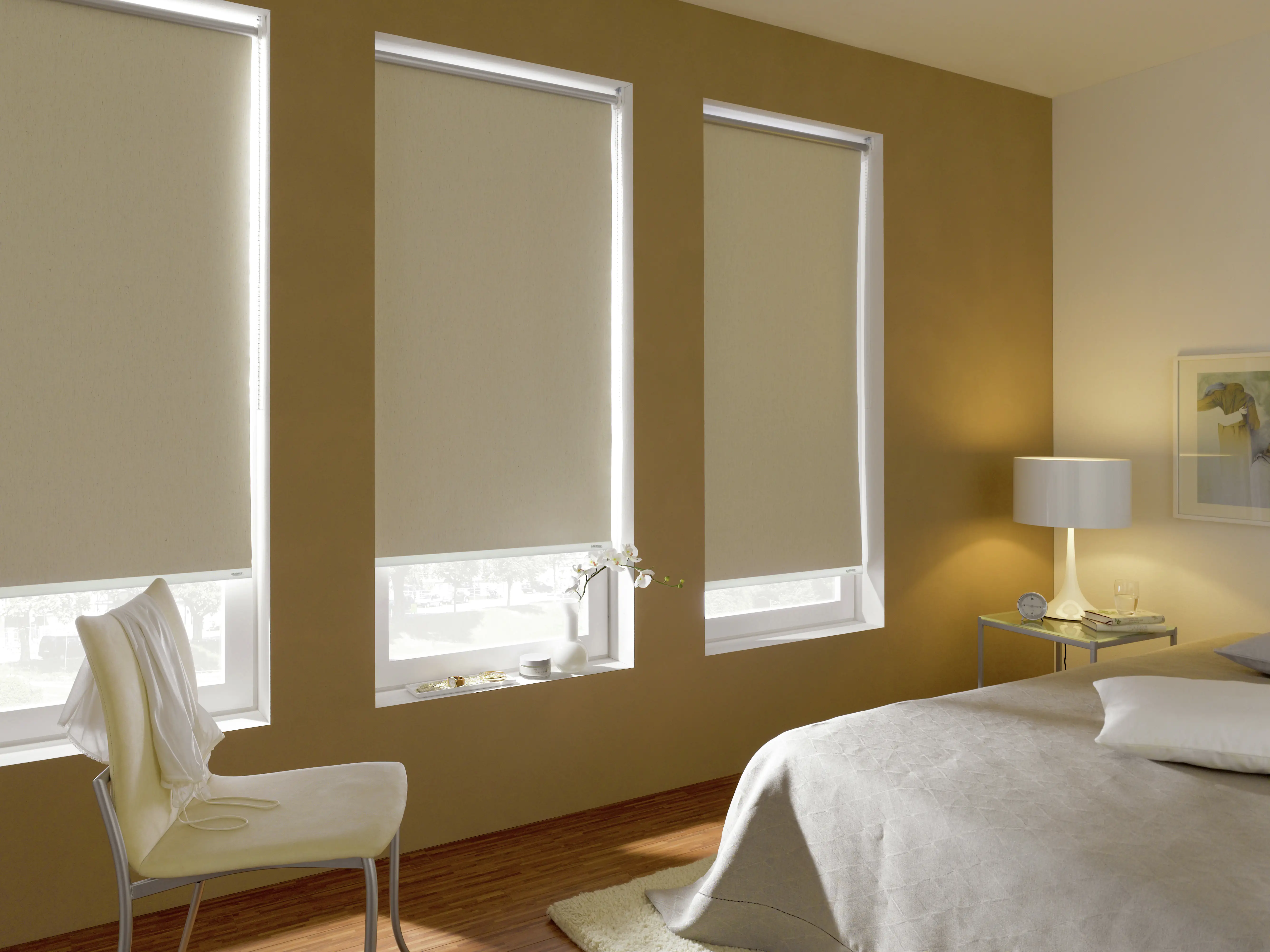 Gardinia Seitenzugrollo Thermo natur 142 x 180 cm