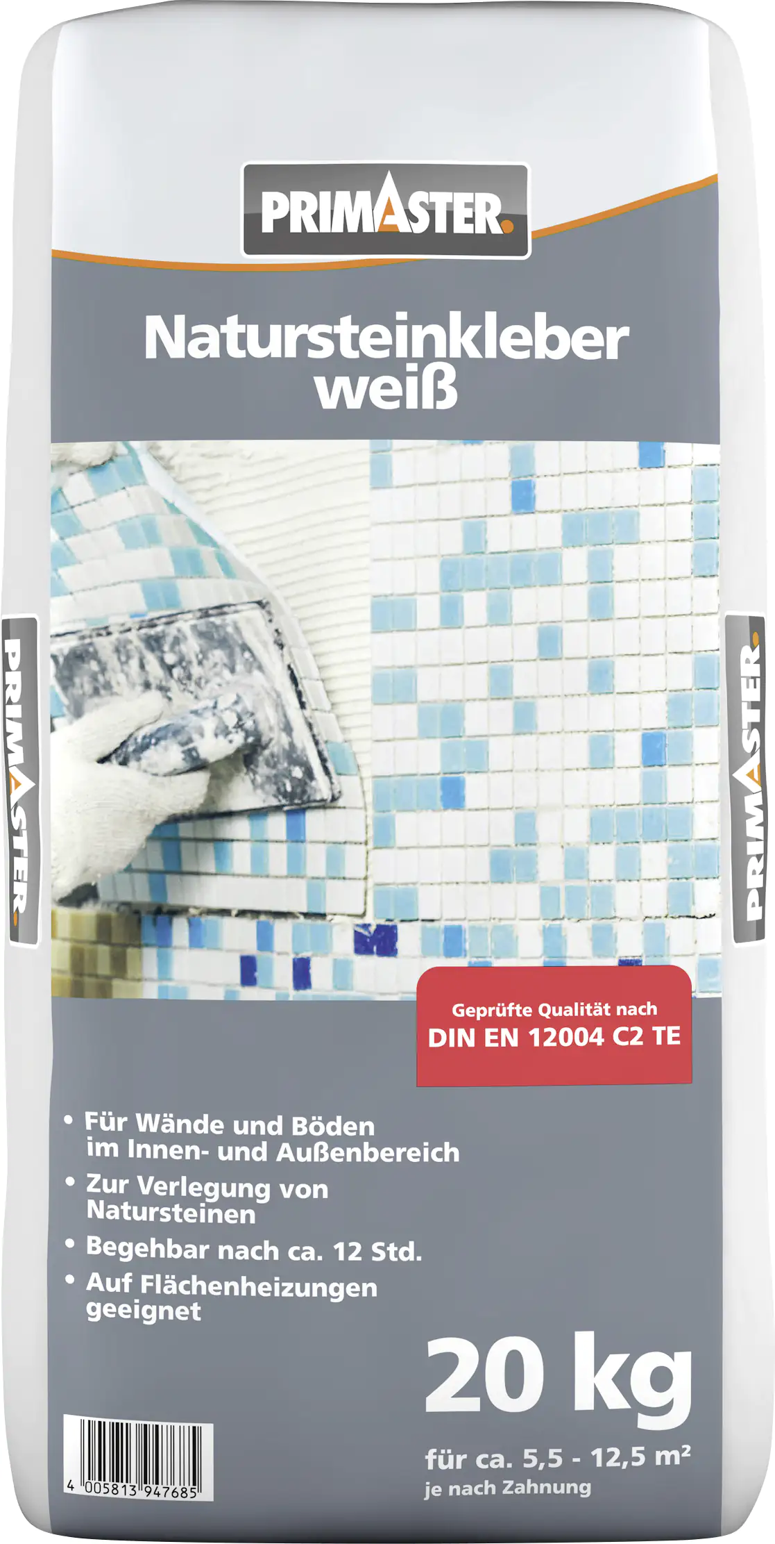 4005813947685 Primaster Natursteinfliesenkleber 20 kg