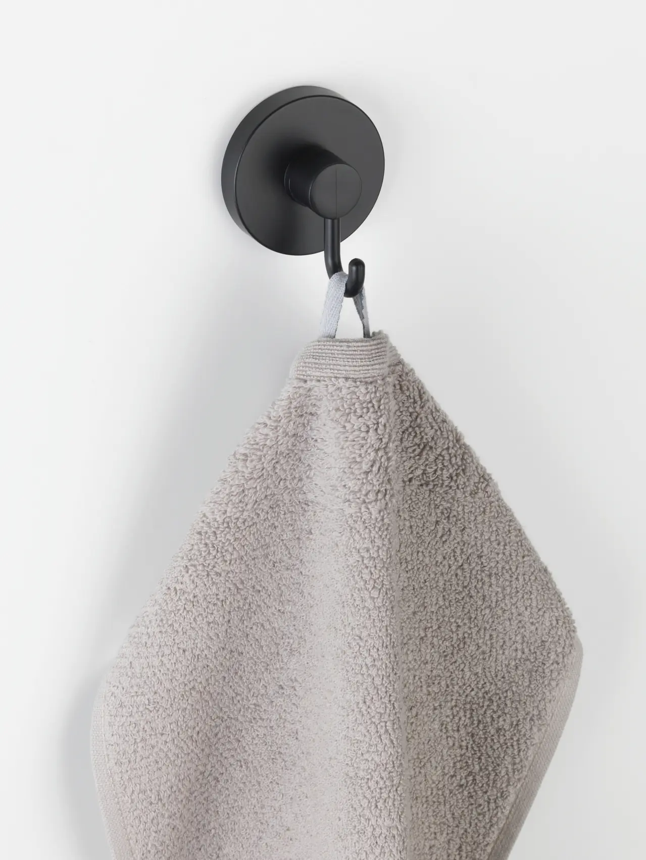 Wenko Hakenset Vacuum-Loc Kunststoff schwarz 2 Stk.