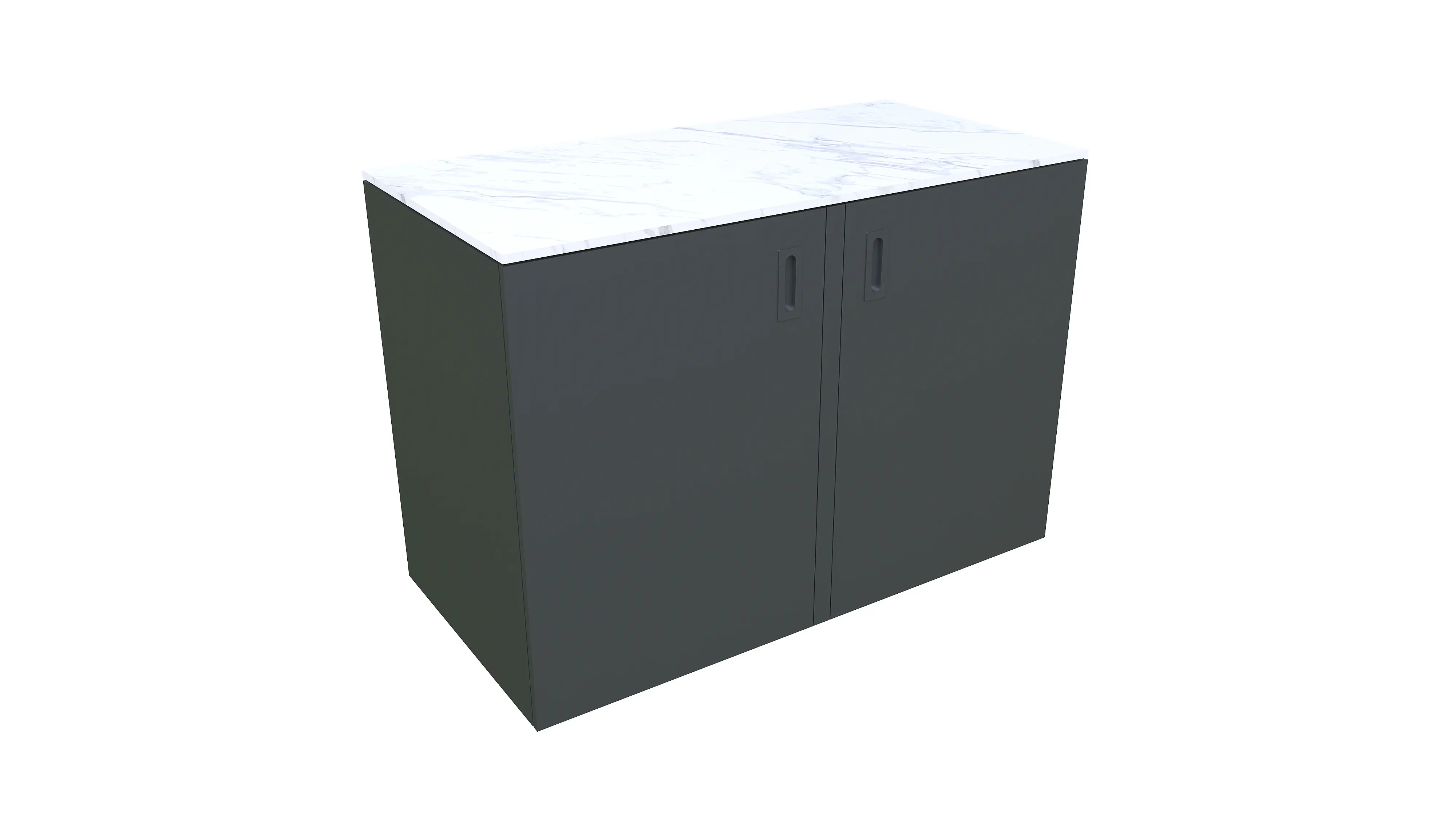 Bellano Living Eck Element für Outdoorküchen inkl. 2 Türen anthrazit