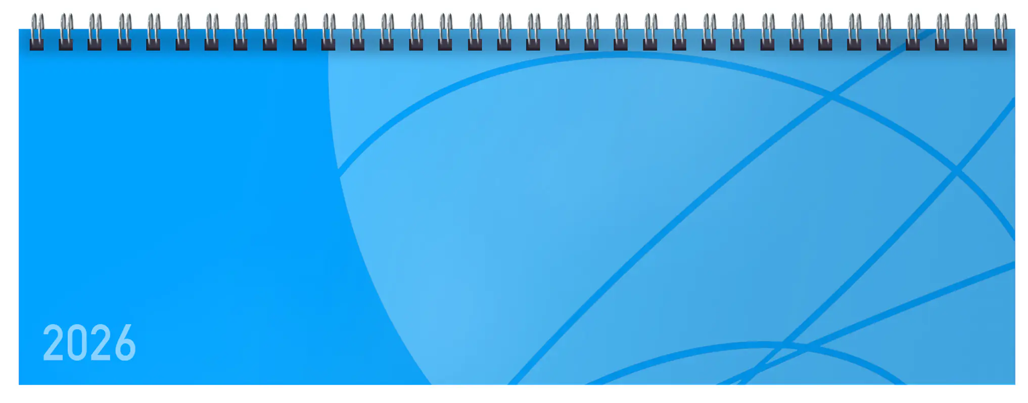 Korsch Tischkalender Colourlux Professional 2026 blau