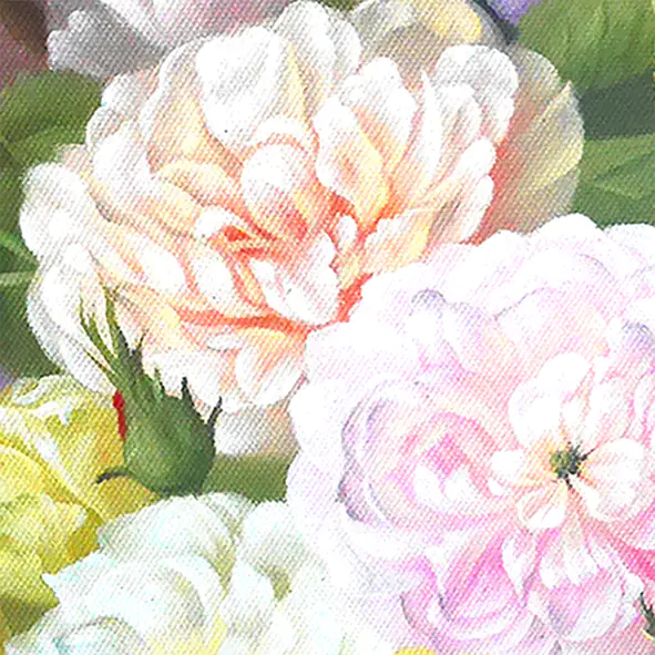 4014995611031 Braun & Company Servietten Motiv Barock Flower 25 x 25 cm - 20er Pack