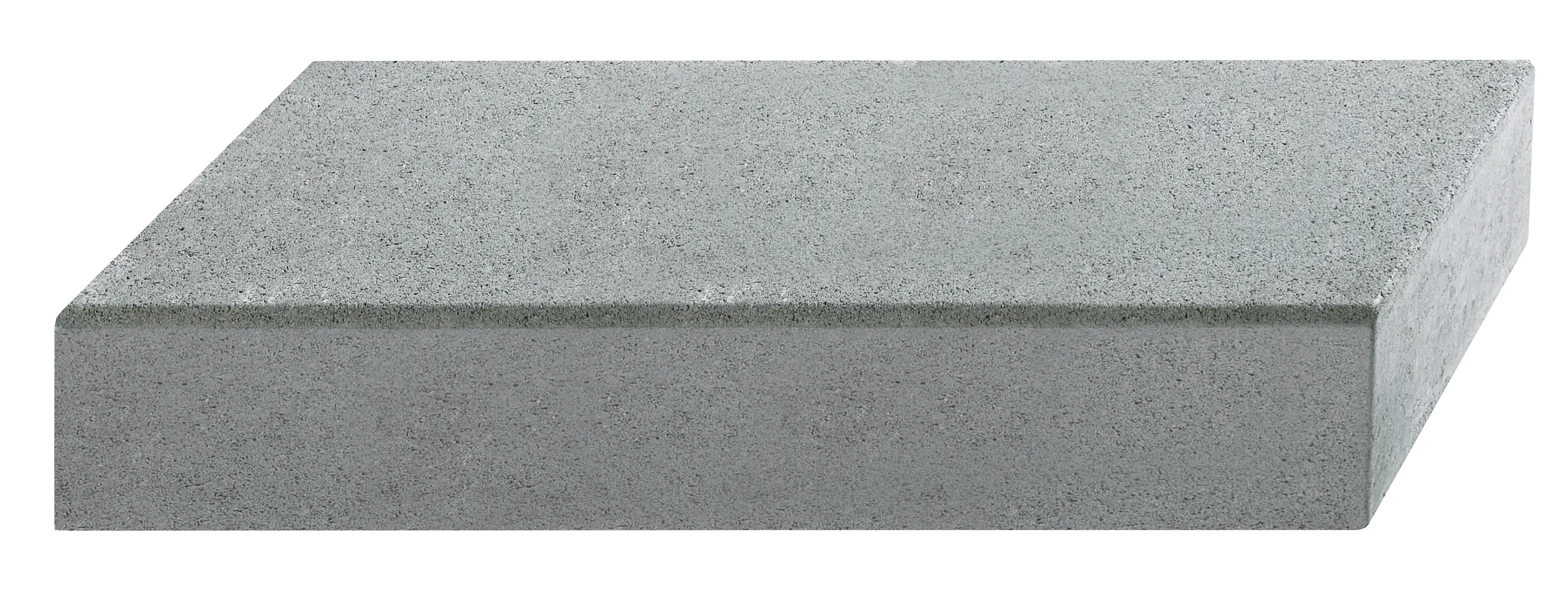 Kann Blockstufe 100 x 13 x 15 cm grau
