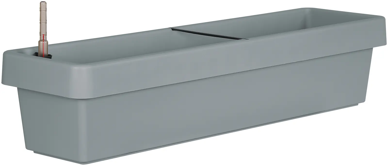 Geli Bewässerungsblumenkasten Viva Kunststoff betongrau 80 cm 