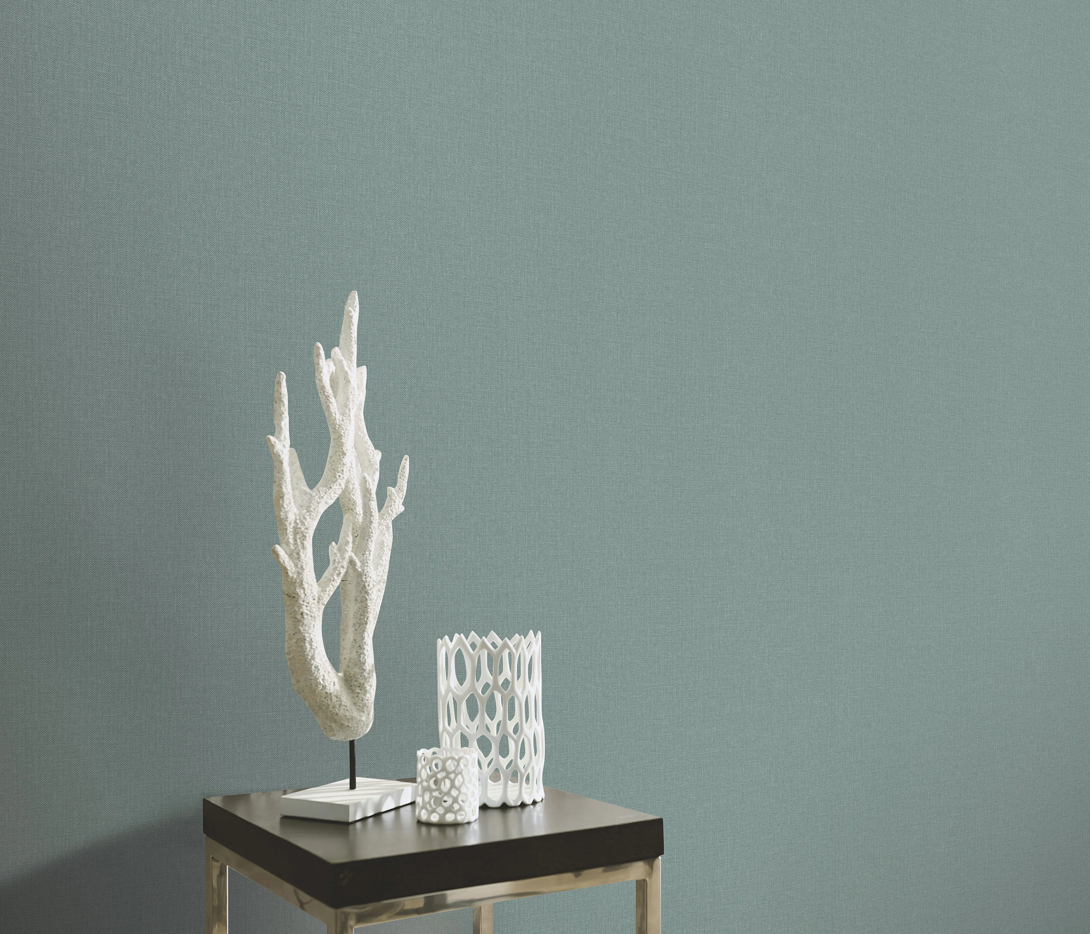 Erismann Vliestapete Uni grün 10,05 x 0,53 m