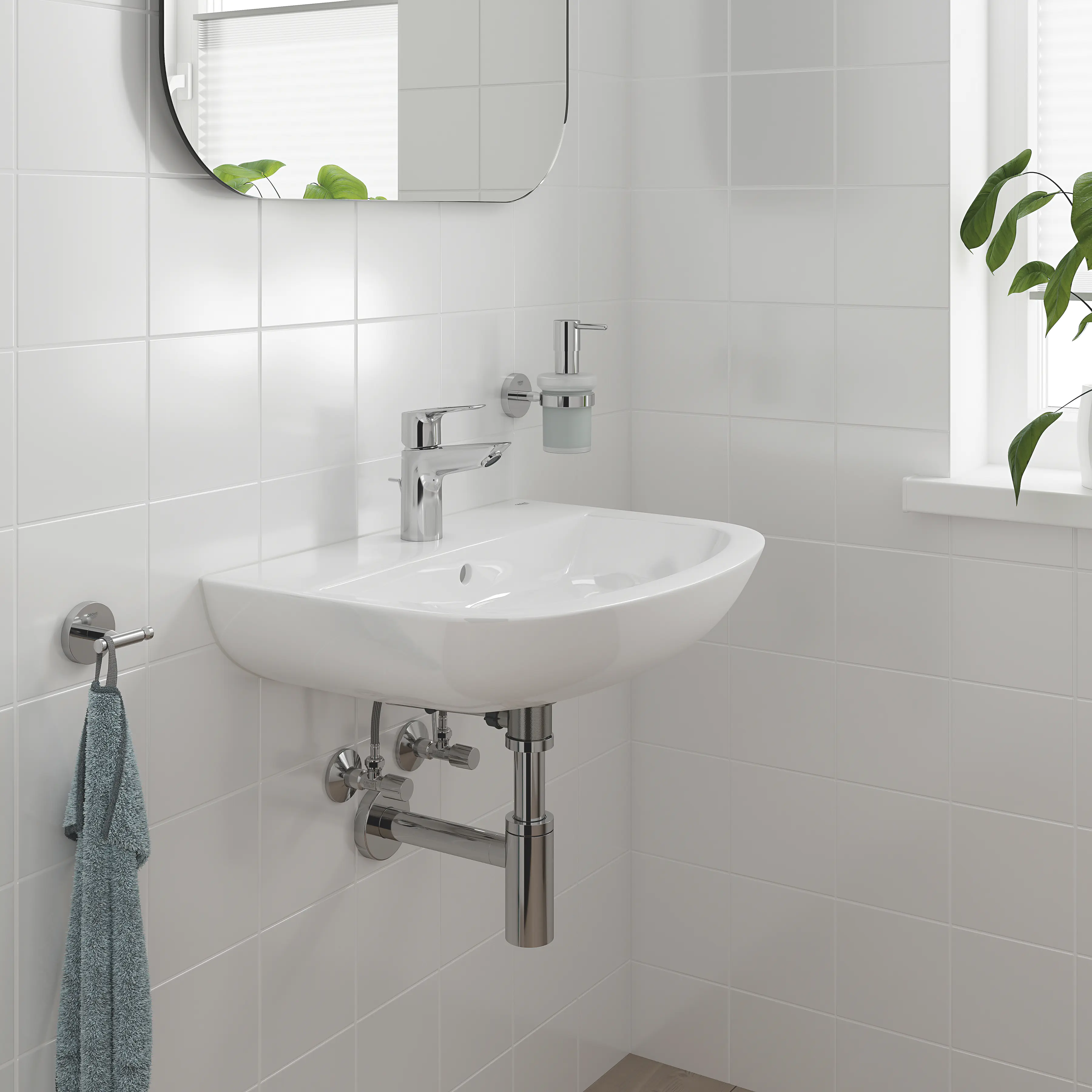 Grohe Start Cosmopolitan Bademantelhaken chrom klebbar Grohe Start Cosmopolitan Bademantelhaken chrom klebbar