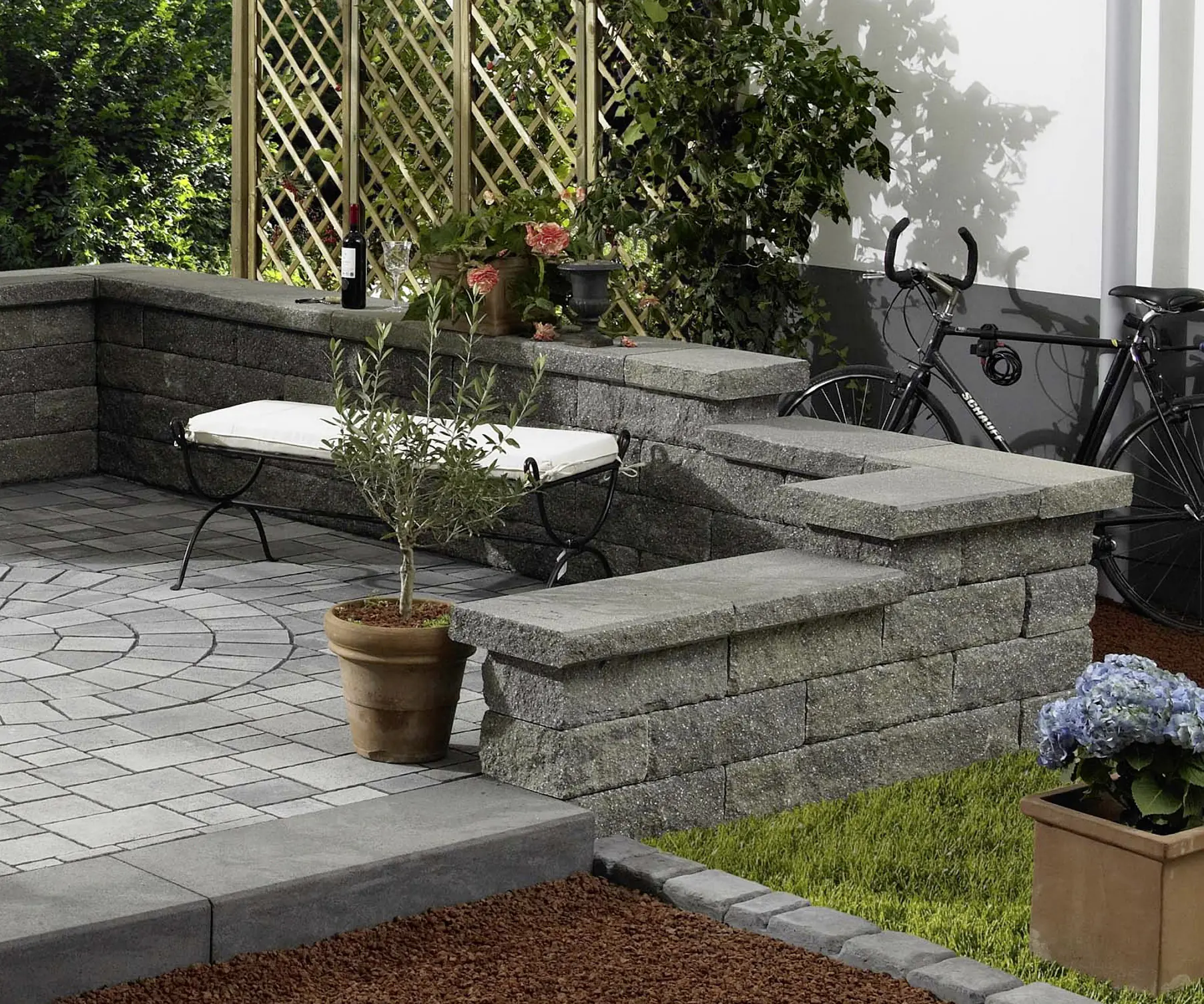 Kann Mauerstein Ende Bruchstein 50 x 25 x 15 cm grau Kann Mauerstein Ende Bruchstein 50 x 25 x 15 cm grau