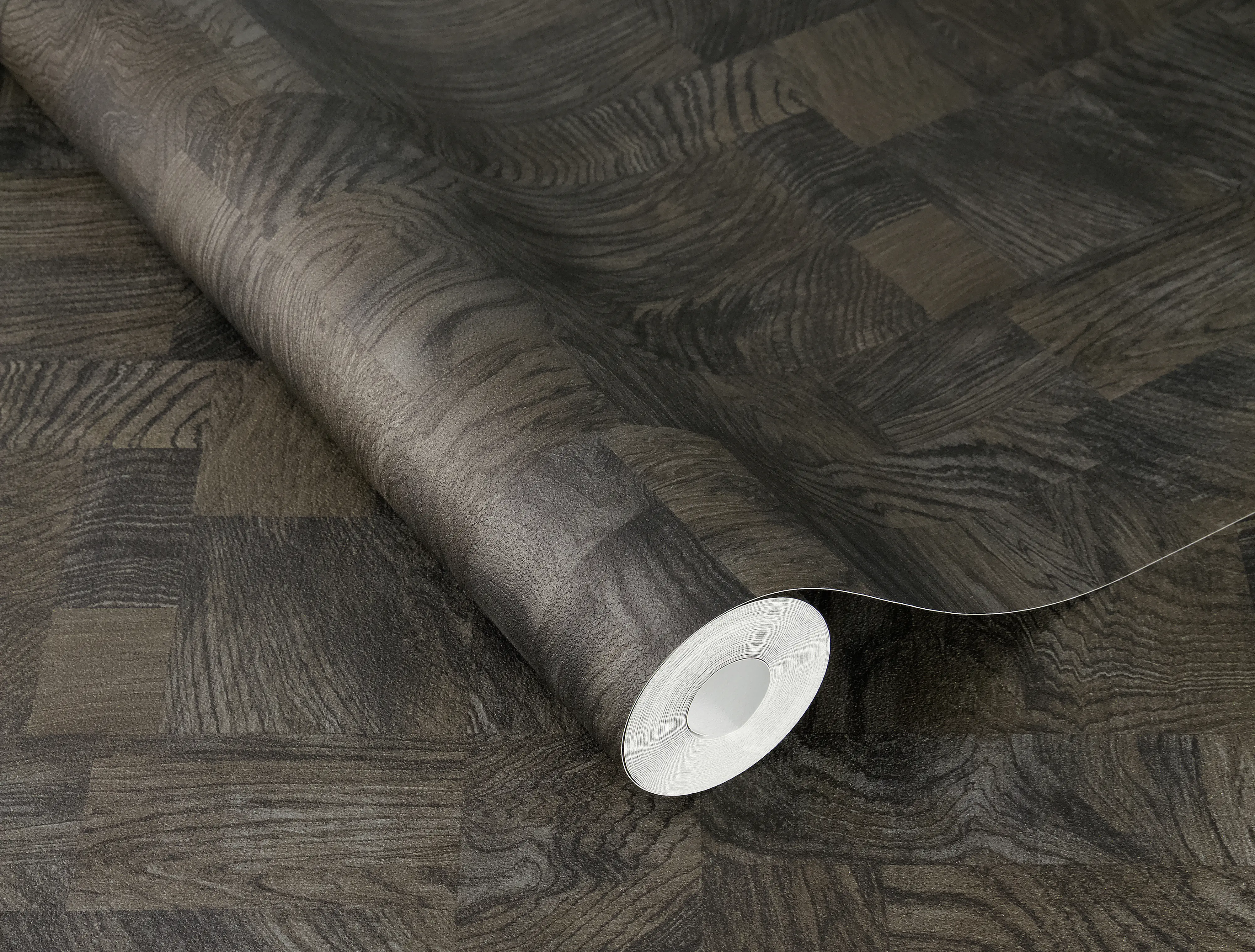 Rasch Vliestapete 751666 Schwarz-Schwarzbraun Muster & Motive 10,05 m x 0,53 m