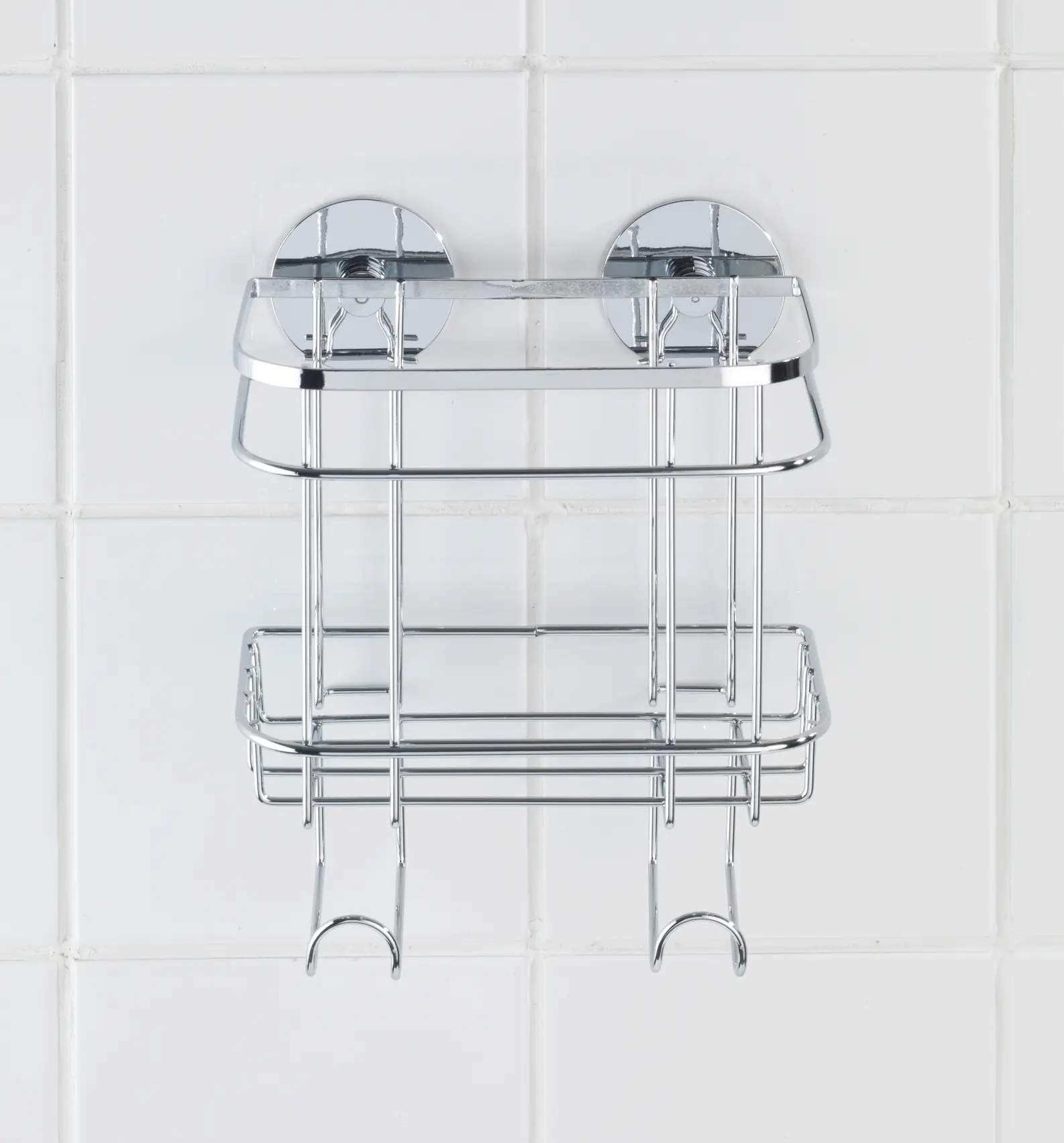 Wenko Wandkorb Edelstahl Turbo-Loc