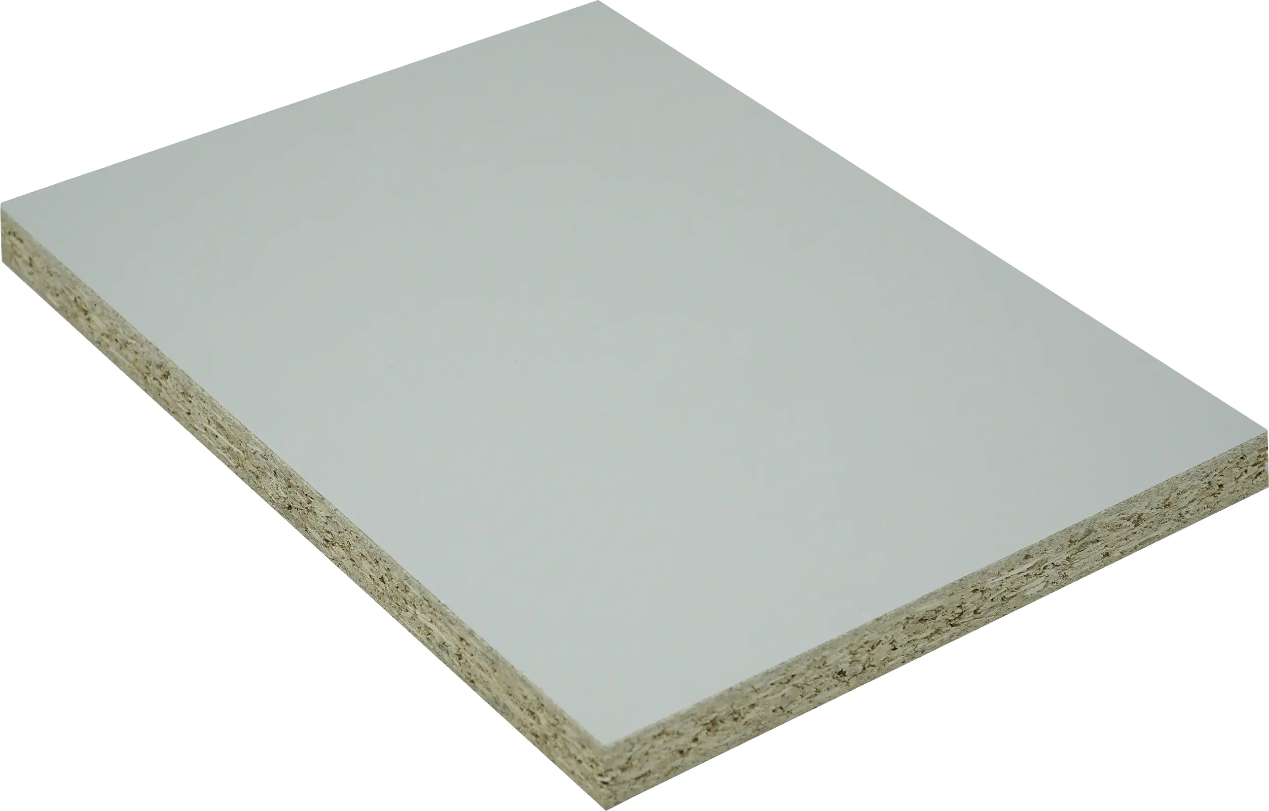 Dekorspanplatte nach Maß lichtgrau 16 mm