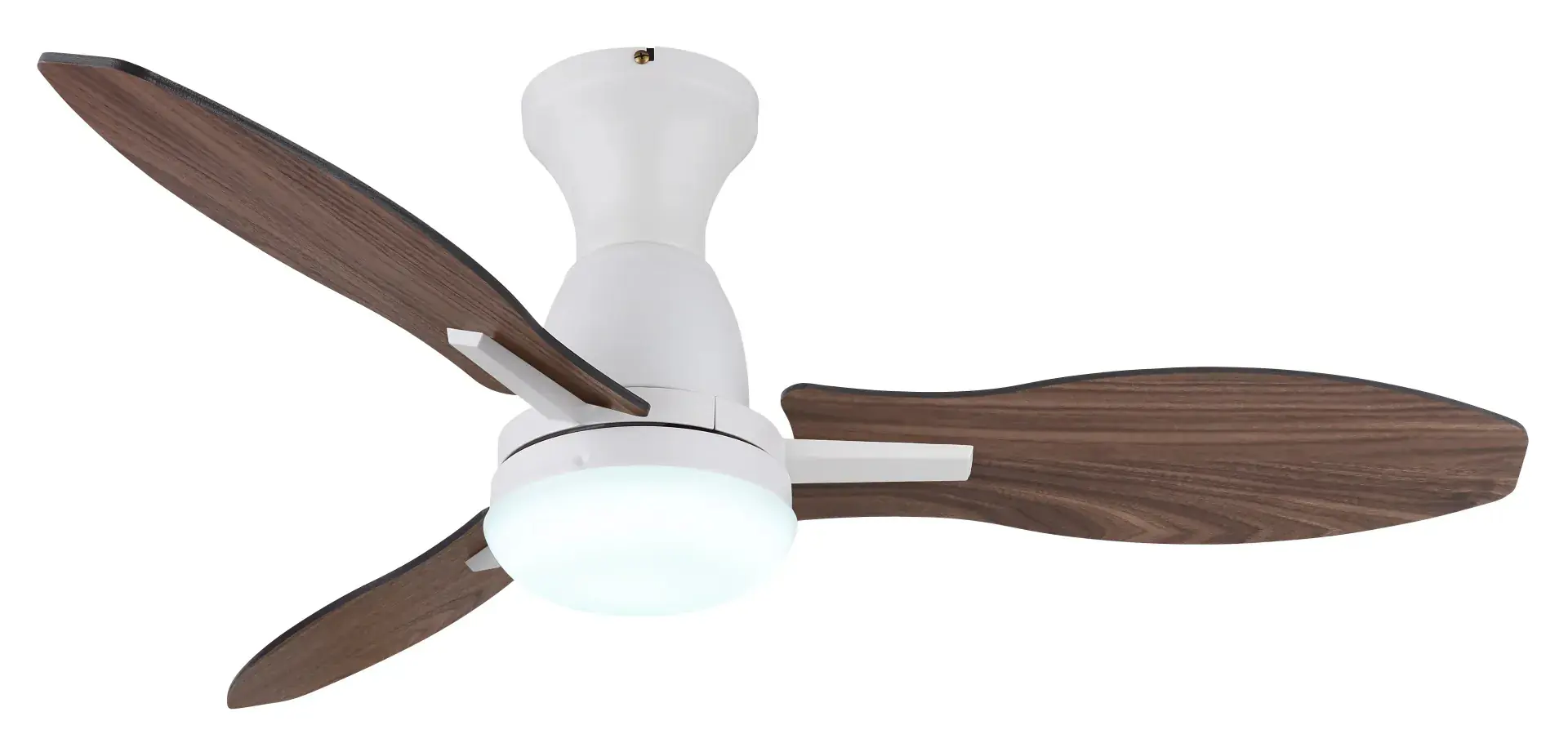 Globo Deckenventilator Gale Ø 107 cm 35 W holz weiß CCT