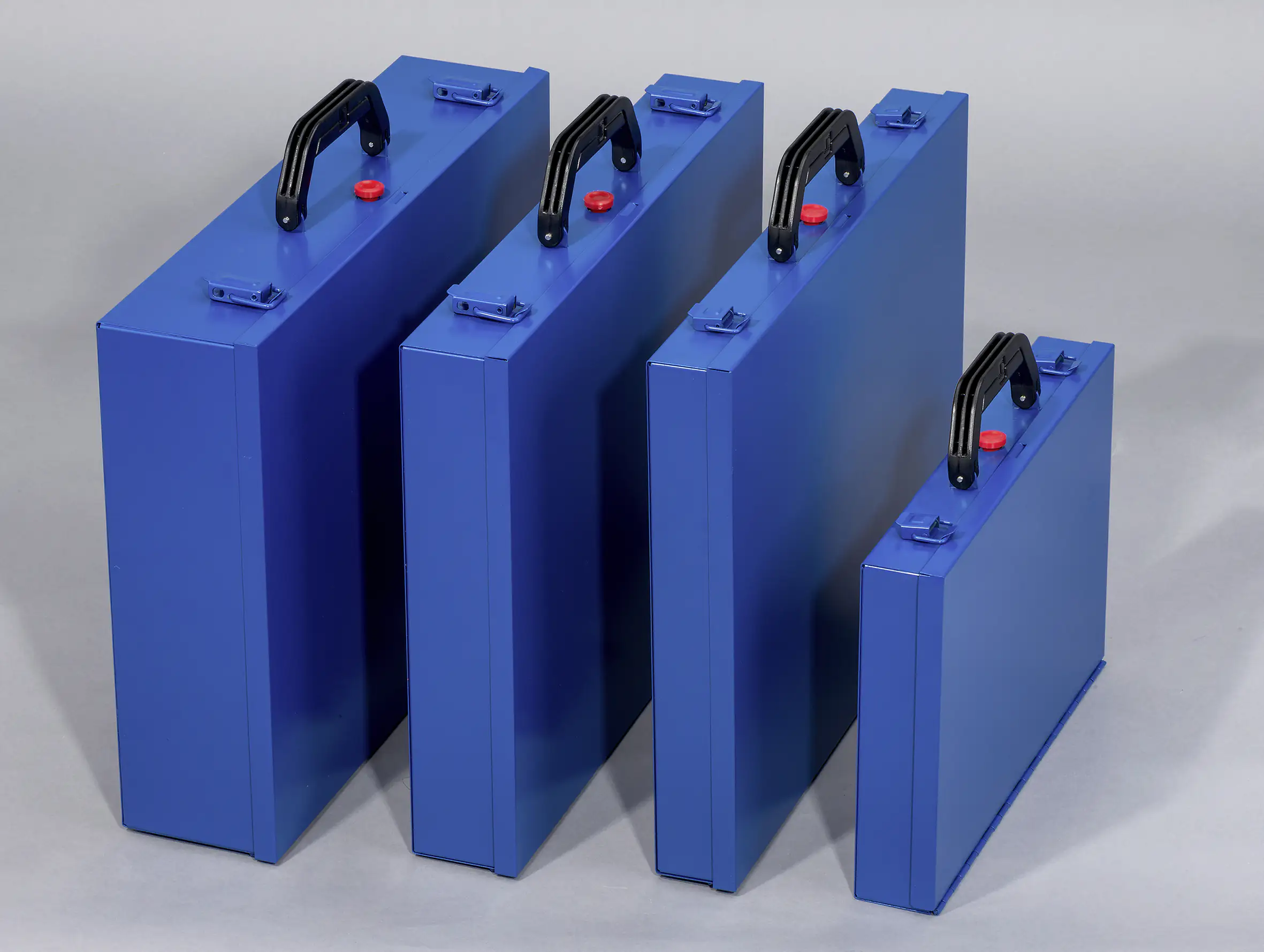 Allit Profi-Metall-Kleinteilekoffer EuroPlus Pro M 44H-23 blau