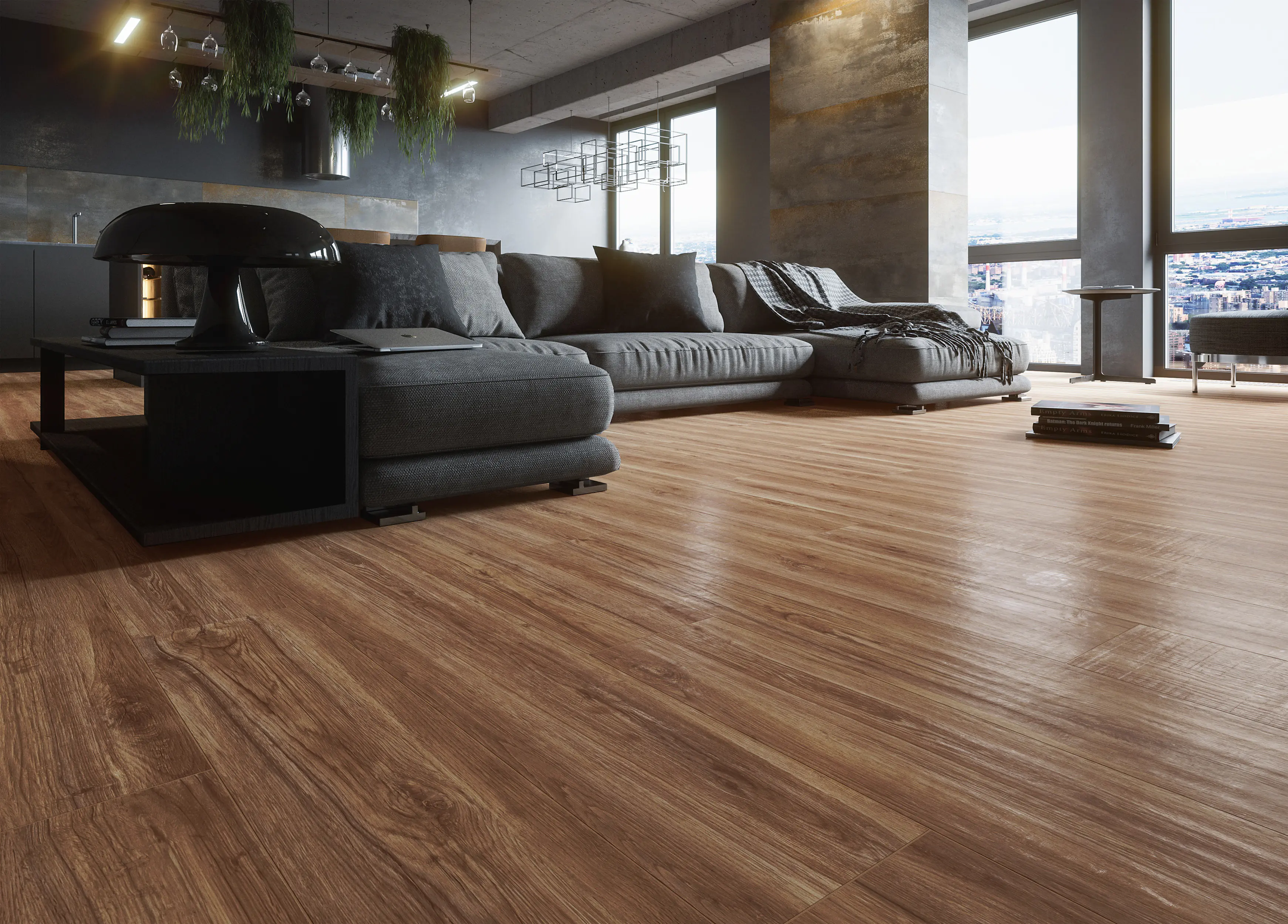 Bodenfliese Feinsteinzeug Oak Grande 20 x 120 cm honey Bodenfliese Feinsteinzeug Oak Grande 20 x 120 cm honey