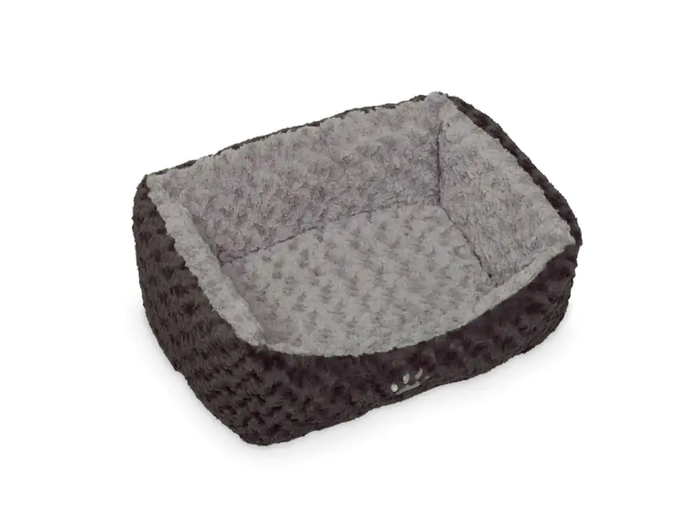 4033766711848 Nobby Komfortbett Seoli eckig dunkelgrau/hellgrau