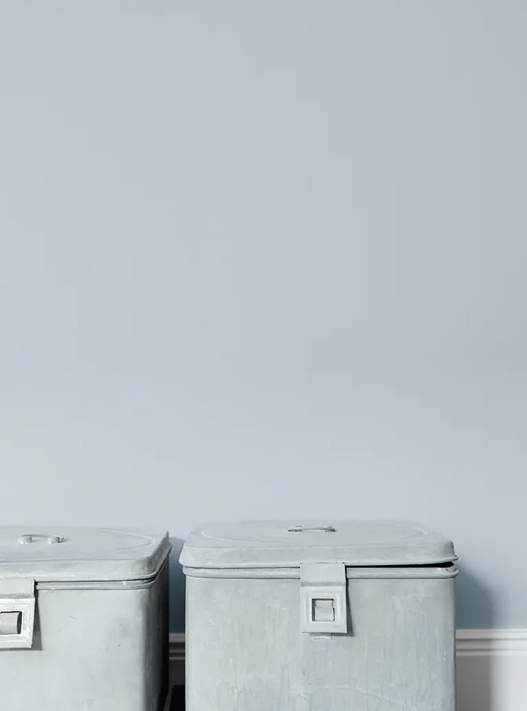 Alpina Feine Farben Wandfarbe No. 16 Steinblaue Schönheit - elegantes blaugrau 2,5 L