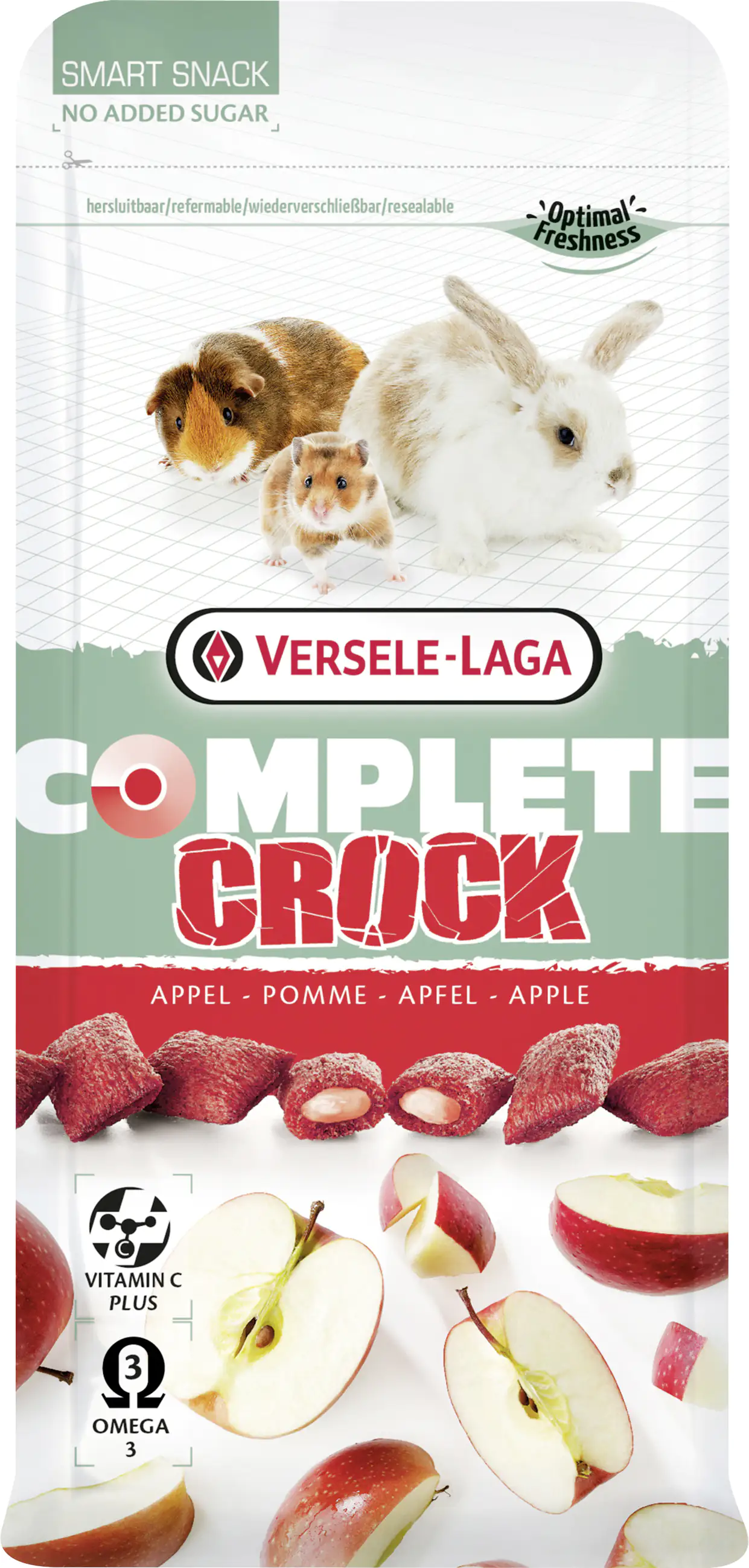 Complete Crock Apple 50 g Snacks für Kaninchen und Nagetiere