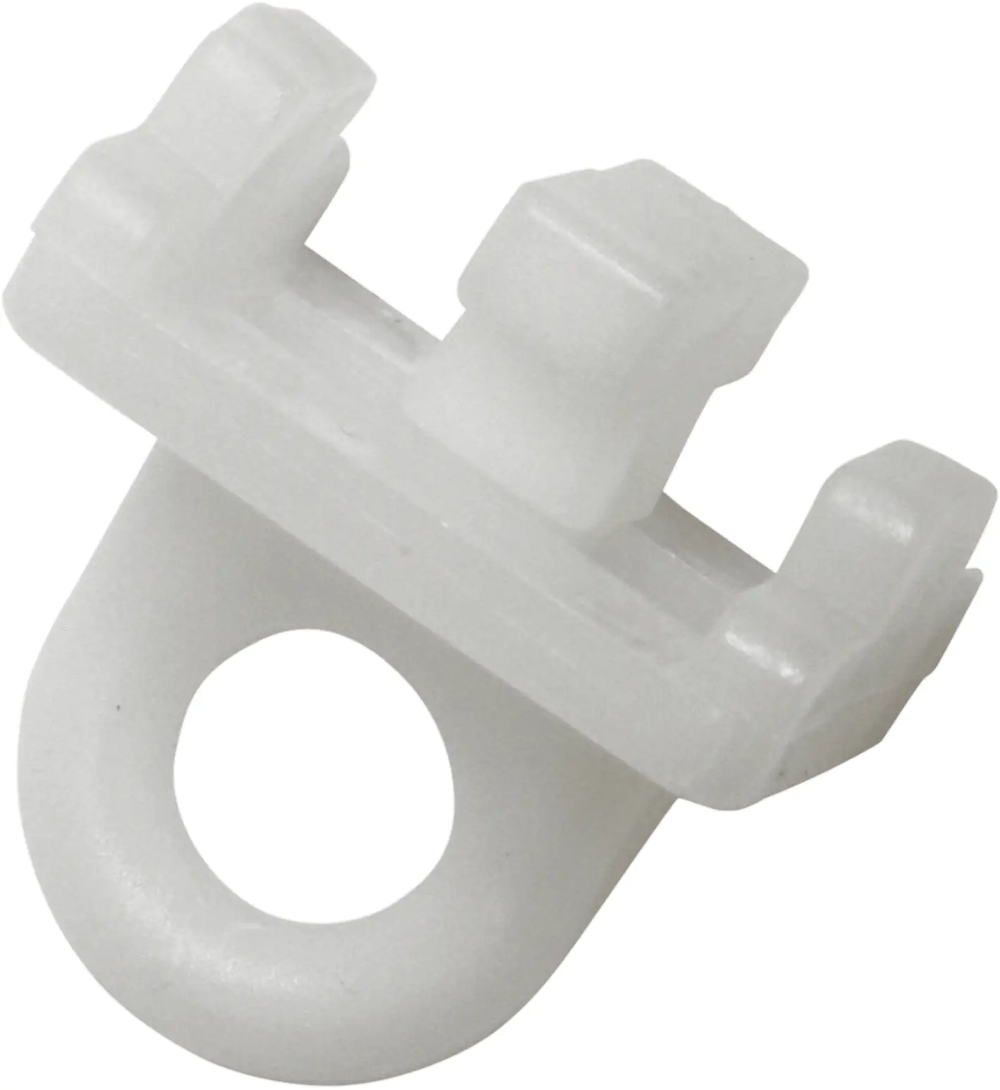 Gardinia Zwischenfeststeller für Alu-Schiene, weiß, 6-er Pack