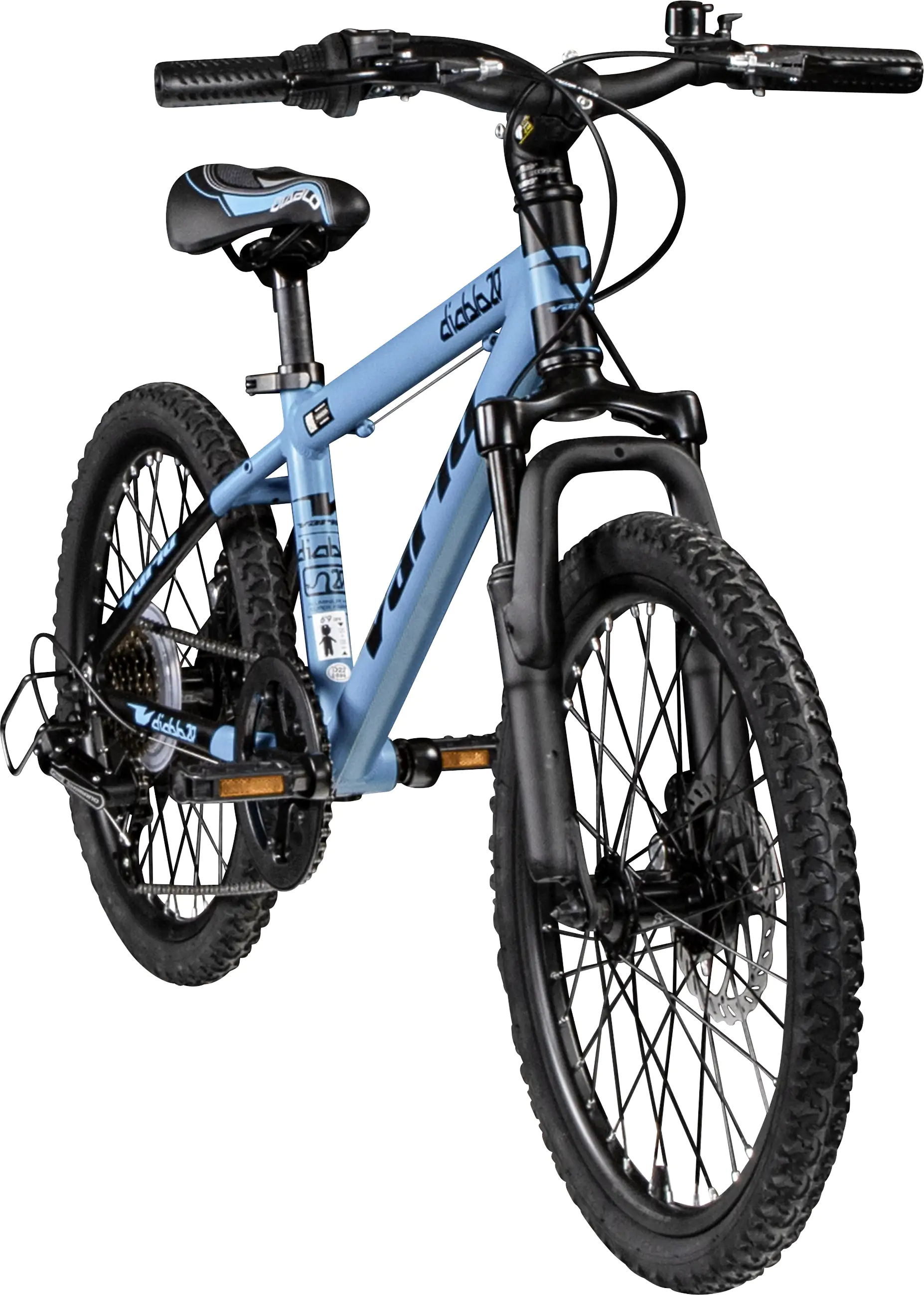 Vario Mountainbike XC DIABLO 20 DISK 20 Zoll RH 30cm 6-Gang blau schwarz Vario Mountainbike XC DIABLO 20 DISK 20 Zoll RH 30cm 6-Gang blau schwarz