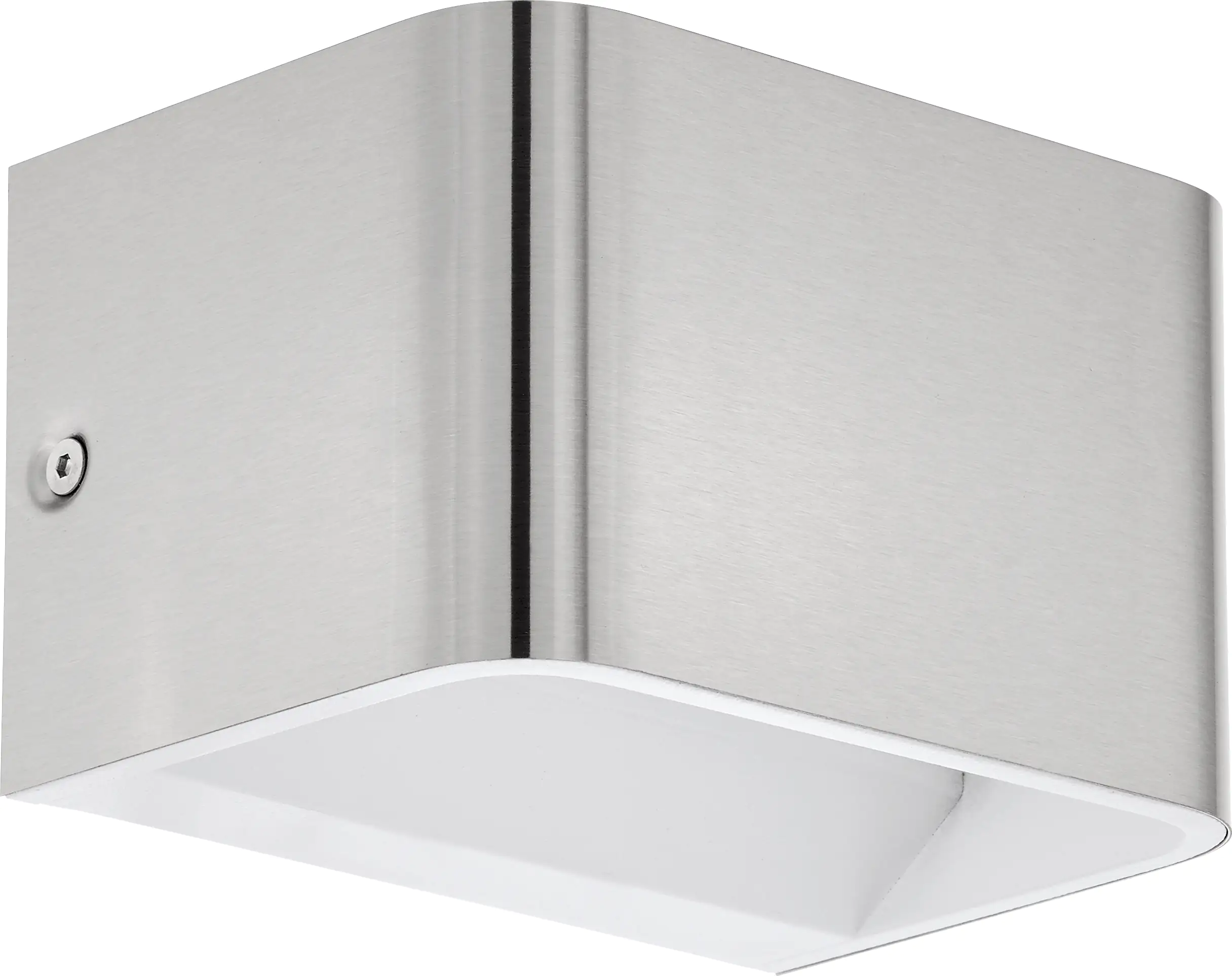 Eglo LED Wandleuchte Sania 4 nickel-matt 13 x 8 cm Up & Down warmweiß