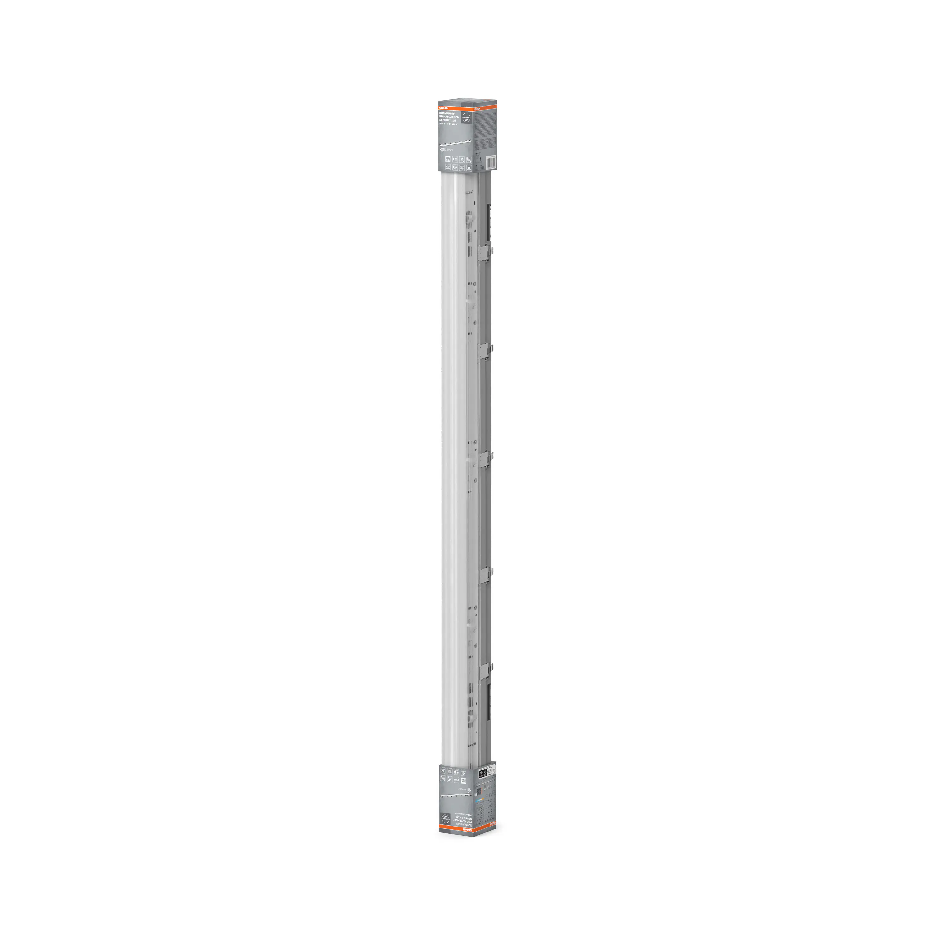 Osram Feuchtraumleuchte Submarine Pro Advanced 19 W grau neutralweiß mit Bewegungssensor