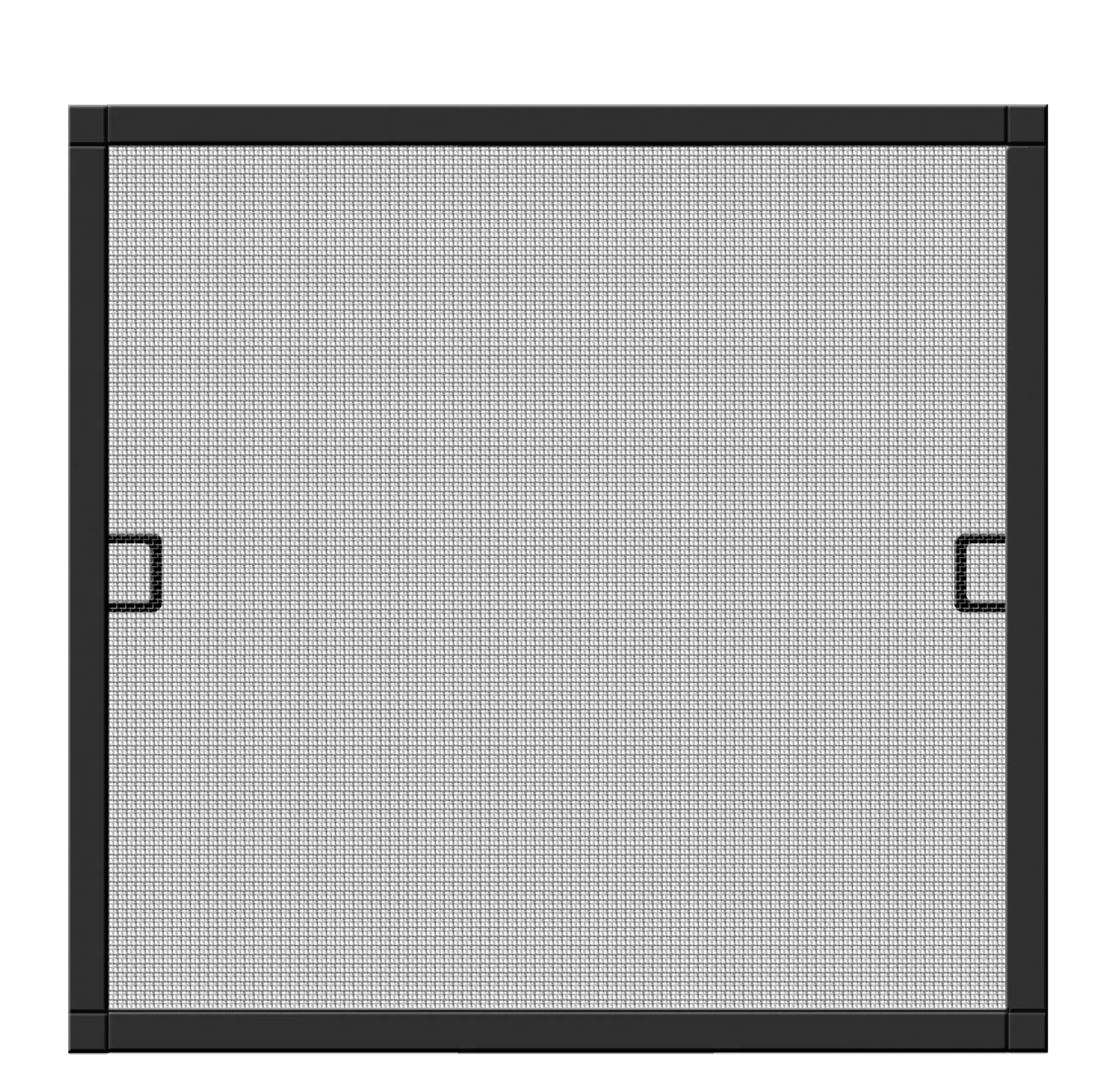 Schellenberg Fliegenschutz-Fenster PREMIUM 140 x 150 cm anthrazit/anthrazit kürzbar
