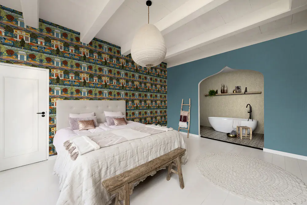 Rasch Vliestapete 746211 Grün-Hellgrün Muster & Motive 10,05 m x 0,53 m