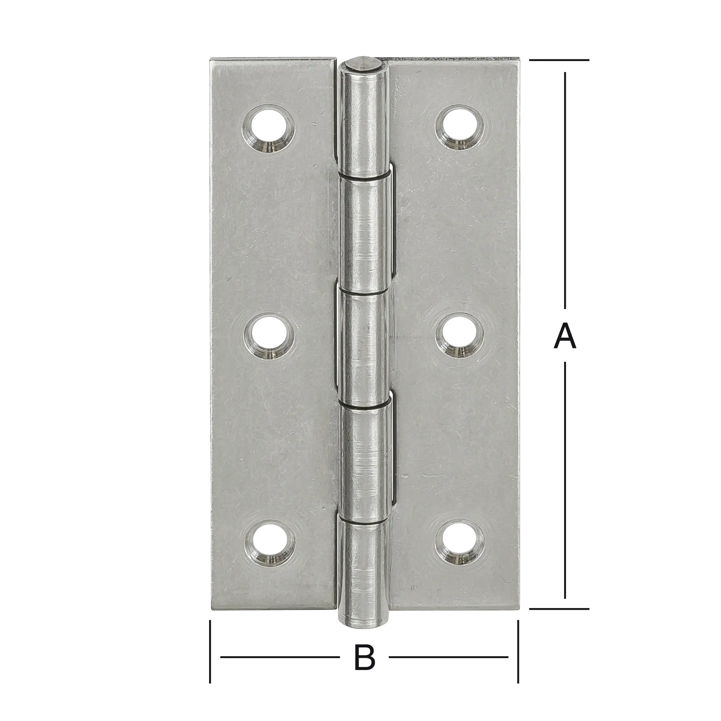 Vormann Schmale Scharniere 100 x 52 mm