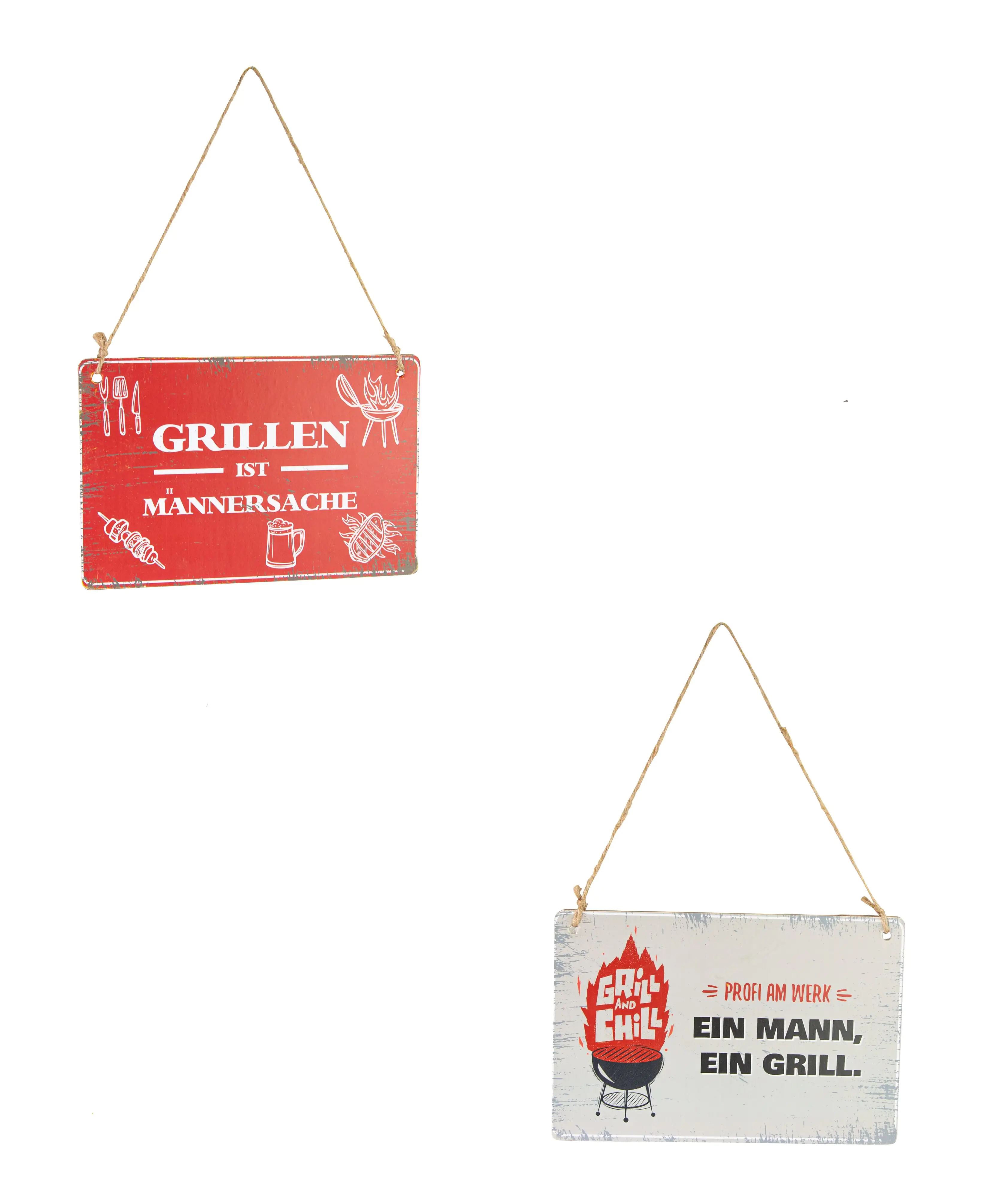 Riffelmacher Dekoschild aus Holz zum Hängen 18 x 0,6 x 12 cm