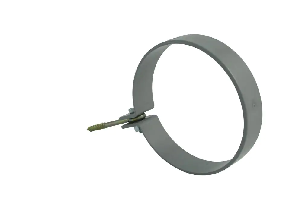 Marley Fallrohrschelle NW 75 mm, mit Ringschraube (2 Stück), grau