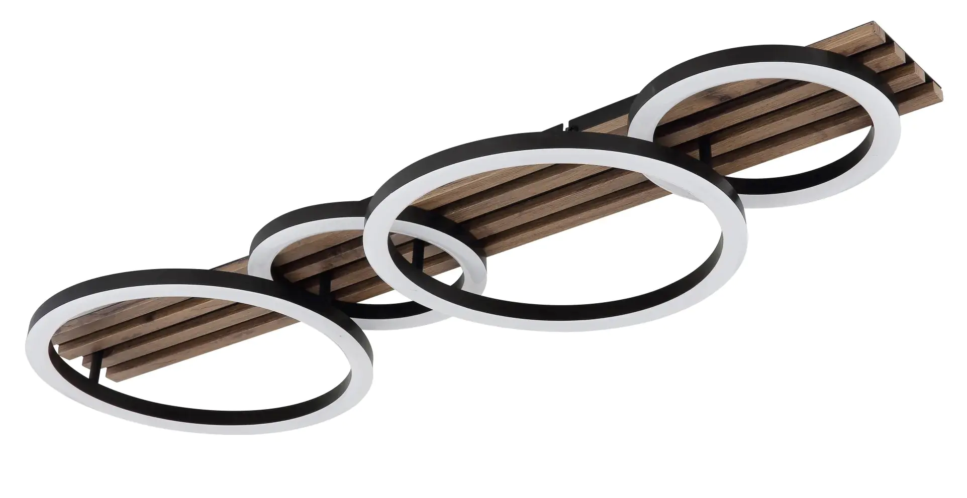 Globo LED-Deckenleuchte TISHA 4 Ringe