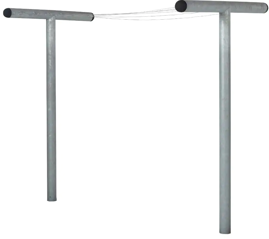 Plus PIPE Trockengestelle 130x520 cm Feuerverzinkter Stahl