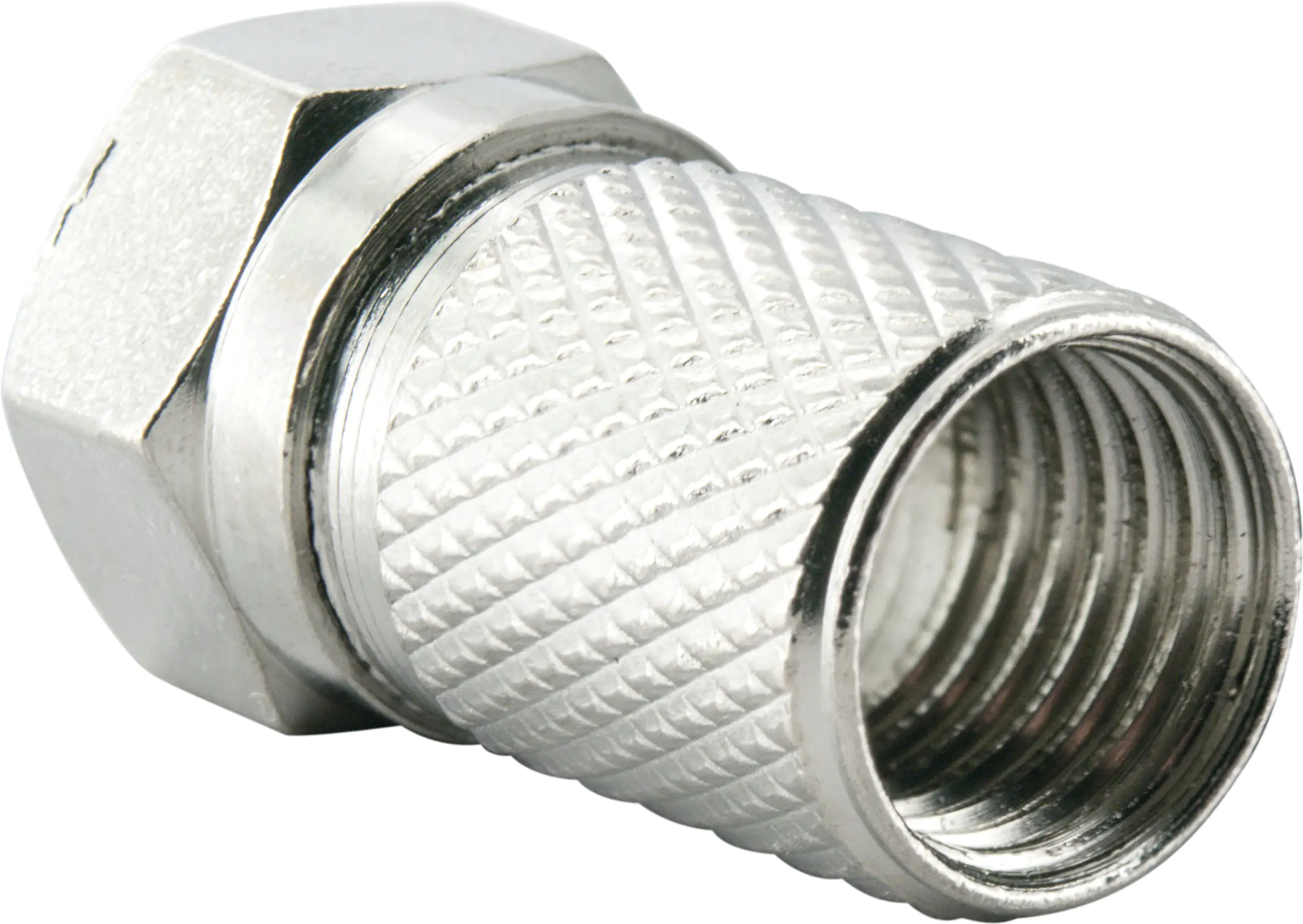 Schwaiger F Stecker FST8002 531 2x F Aufdrehstecker für Kabel mit 8mm Durchmesser