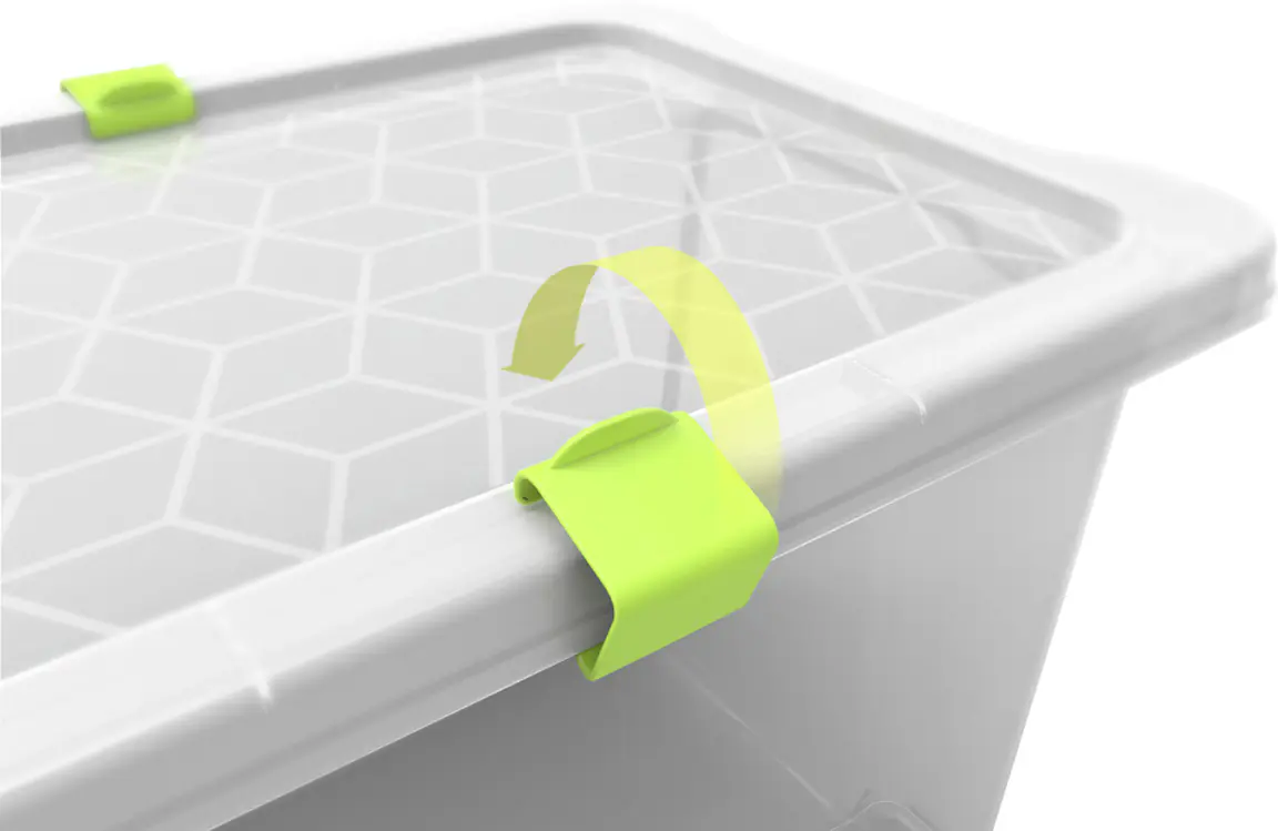 Rotho Aufbewahrungsbox EVO Easy 4 L transparent 27 x 17,2 x 12,8 cm