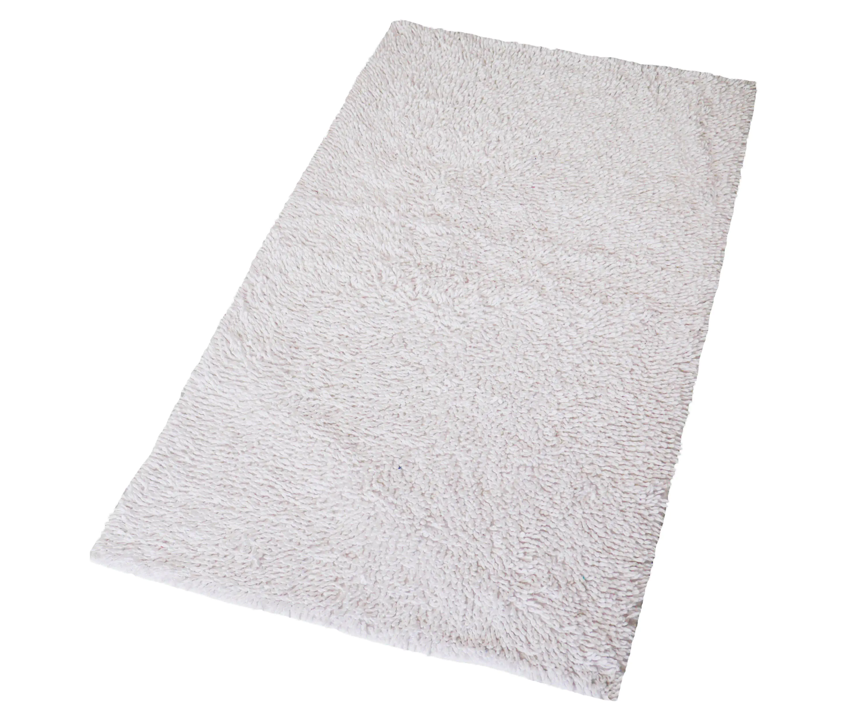 Kleine Wolke Badteppich Zagreb weiß, 65 x 115 cm