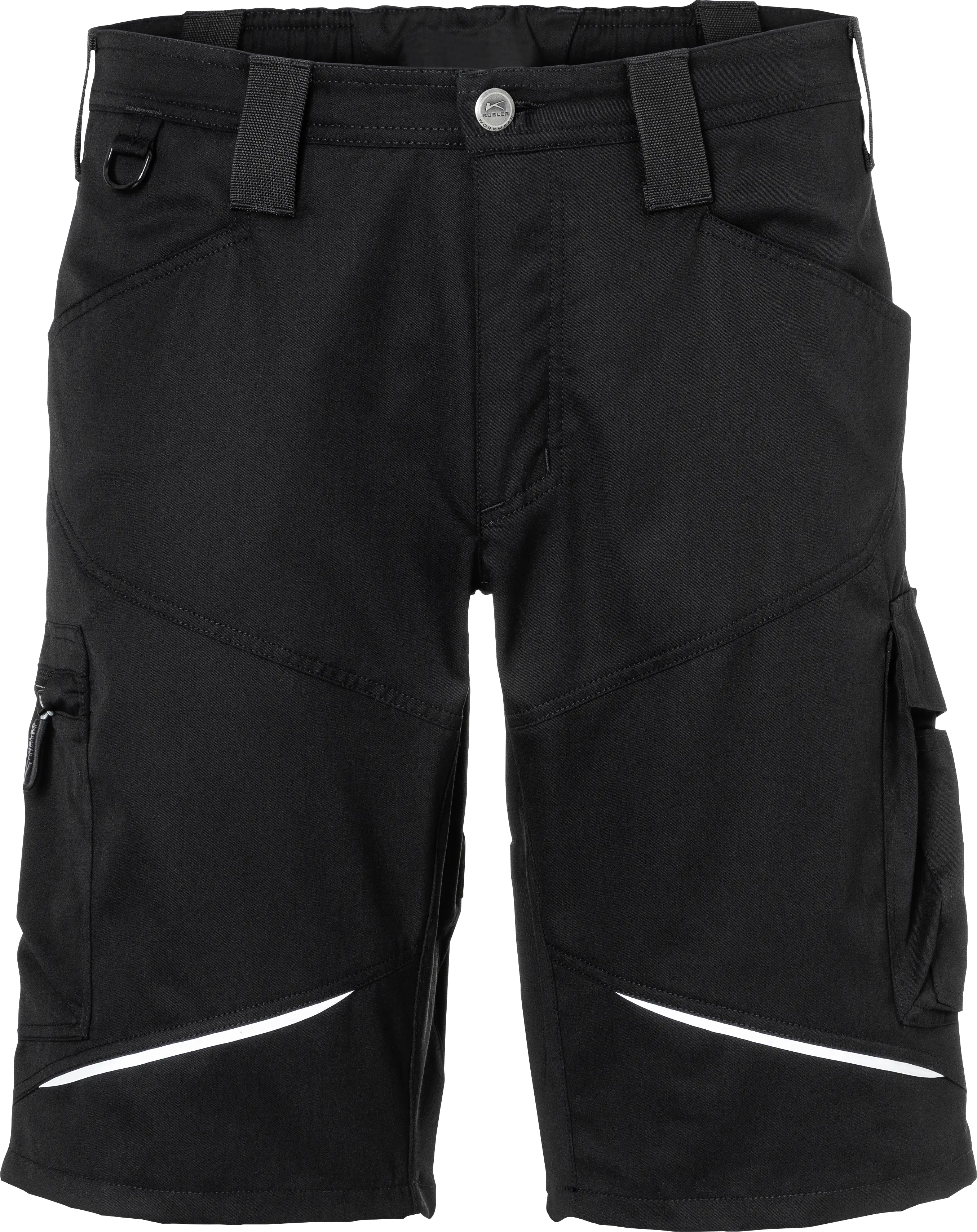 Kübler kurze Arbeitshose Stretch schwarz