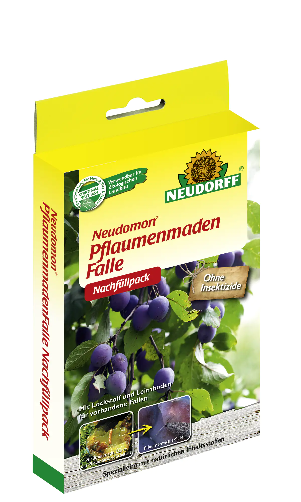 Neudomon Pflaumenmadenfalle Nachrüst-Set 1 Set