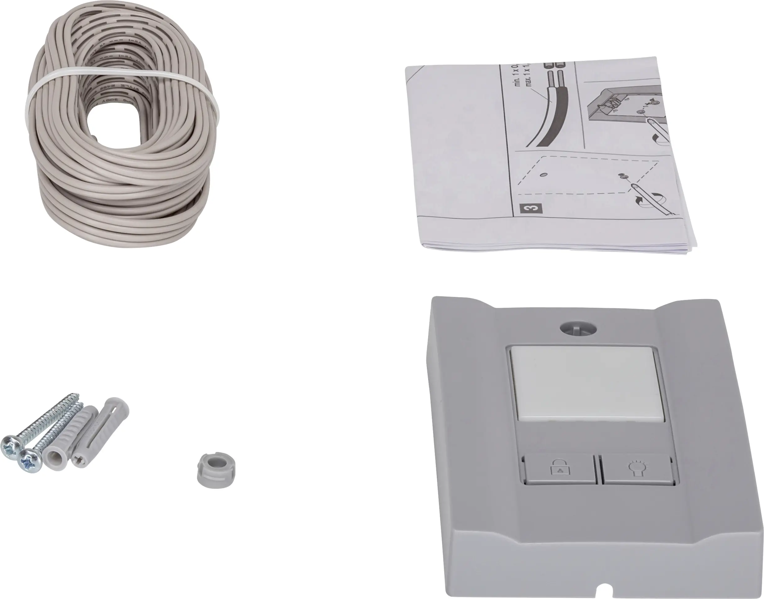 EcoStar Garagentorantrieb Liftronic 800-2 mit 2 Handsender, Innentaster, Funk-Codetaster