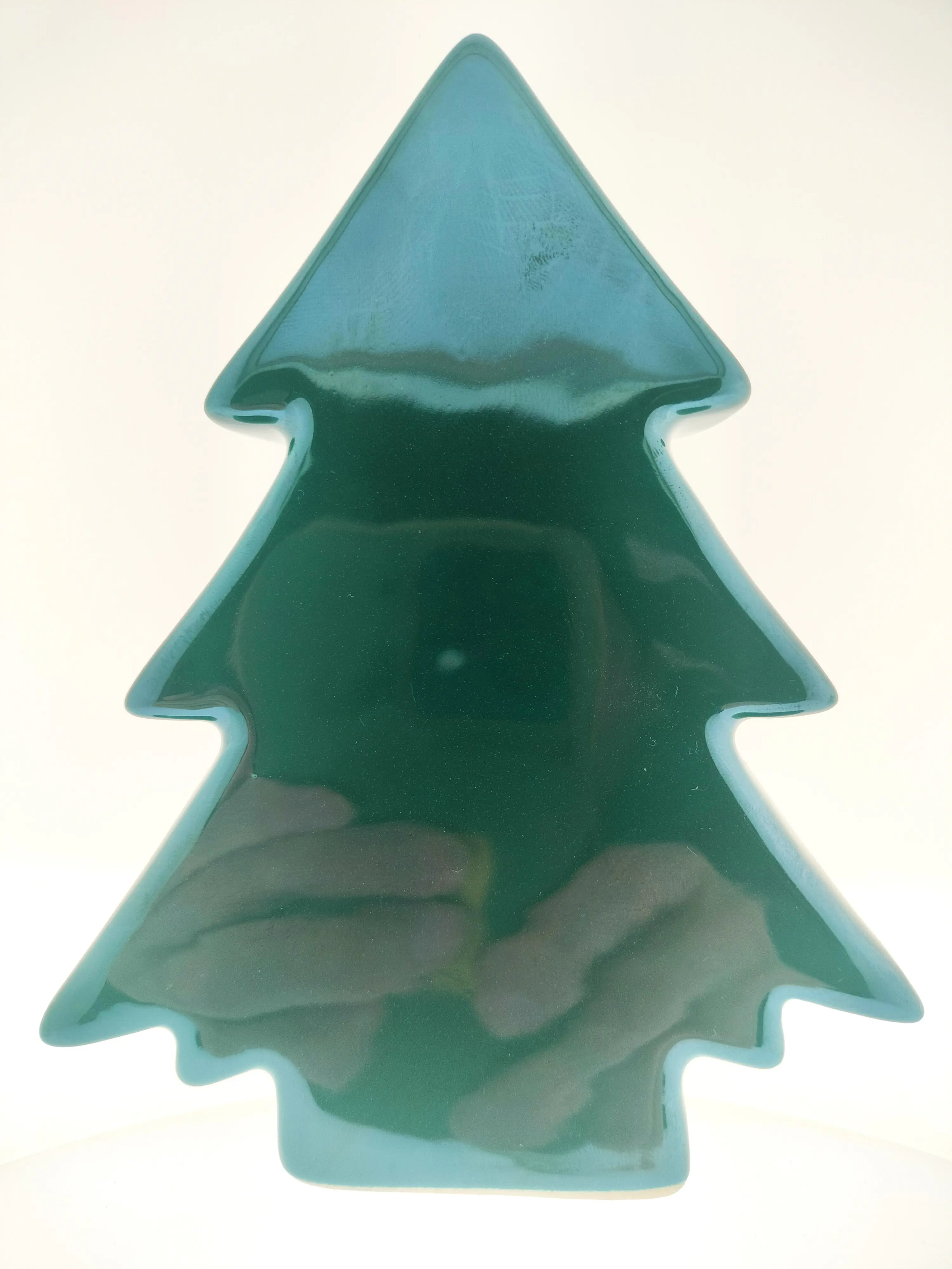 TrendLine Deko Keramikbaum 15 x 4 x 12 cm grün