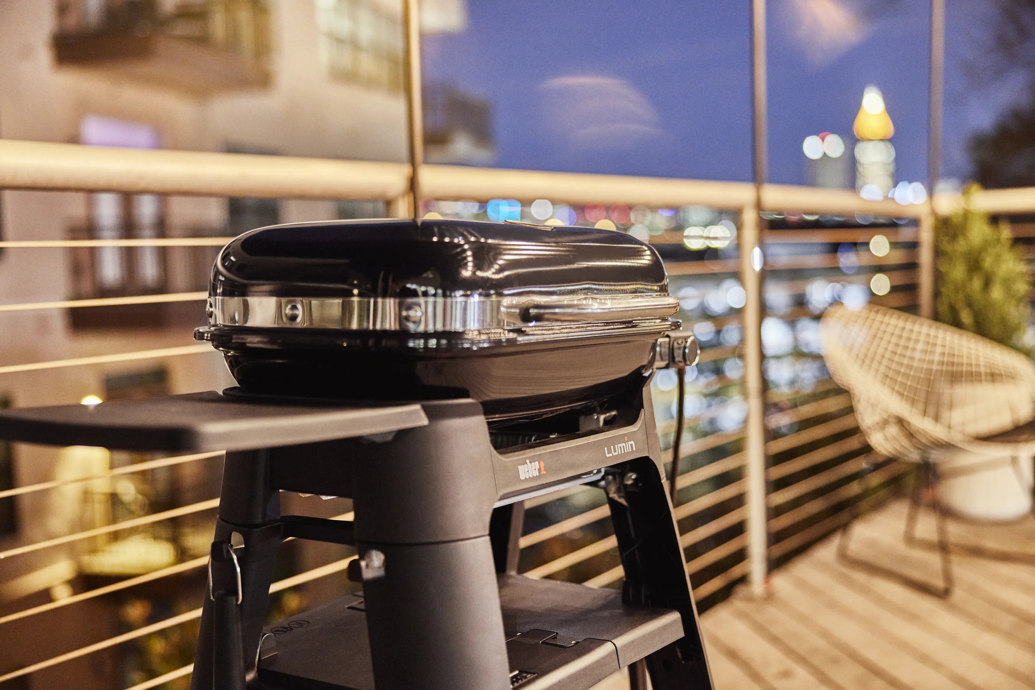 Weber Elektrogrill Lumin Compact mit Stand; Grillfläche: 43x28 cm