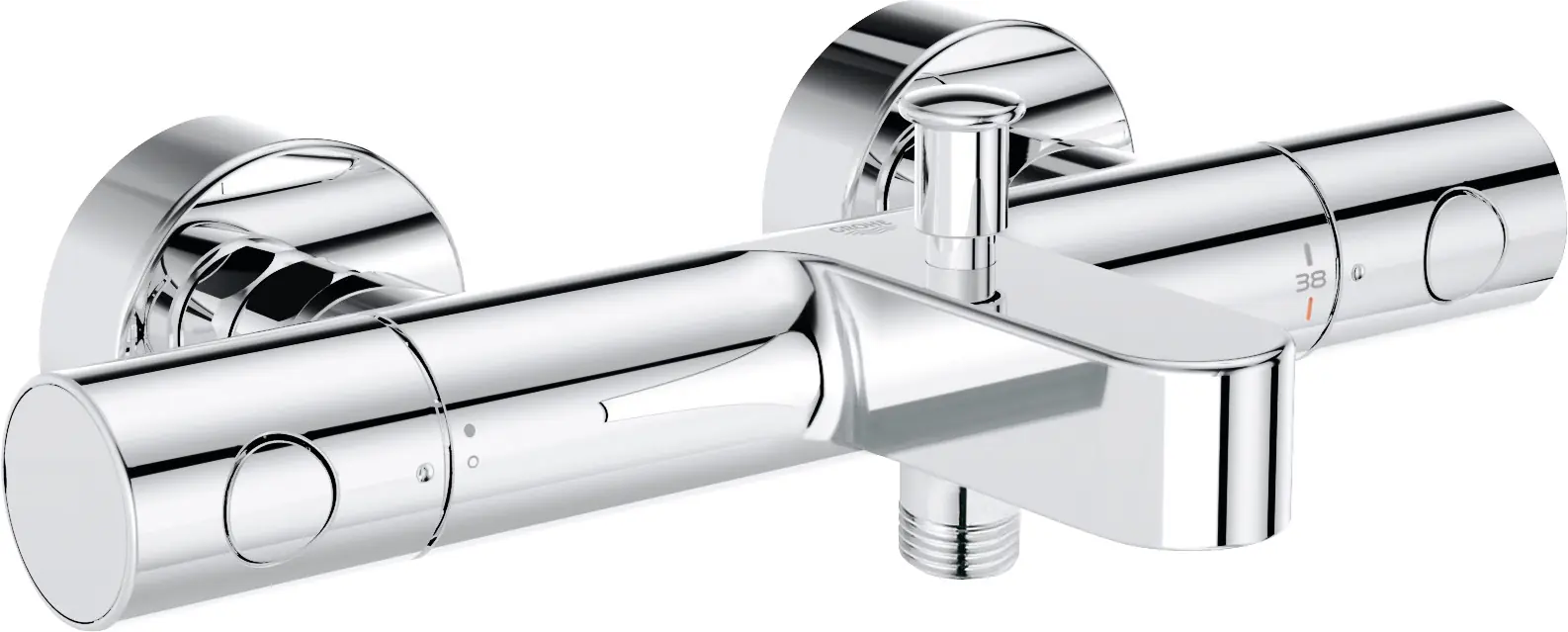 Grohe Badewannenthermostat Precision Get chrom DN 15