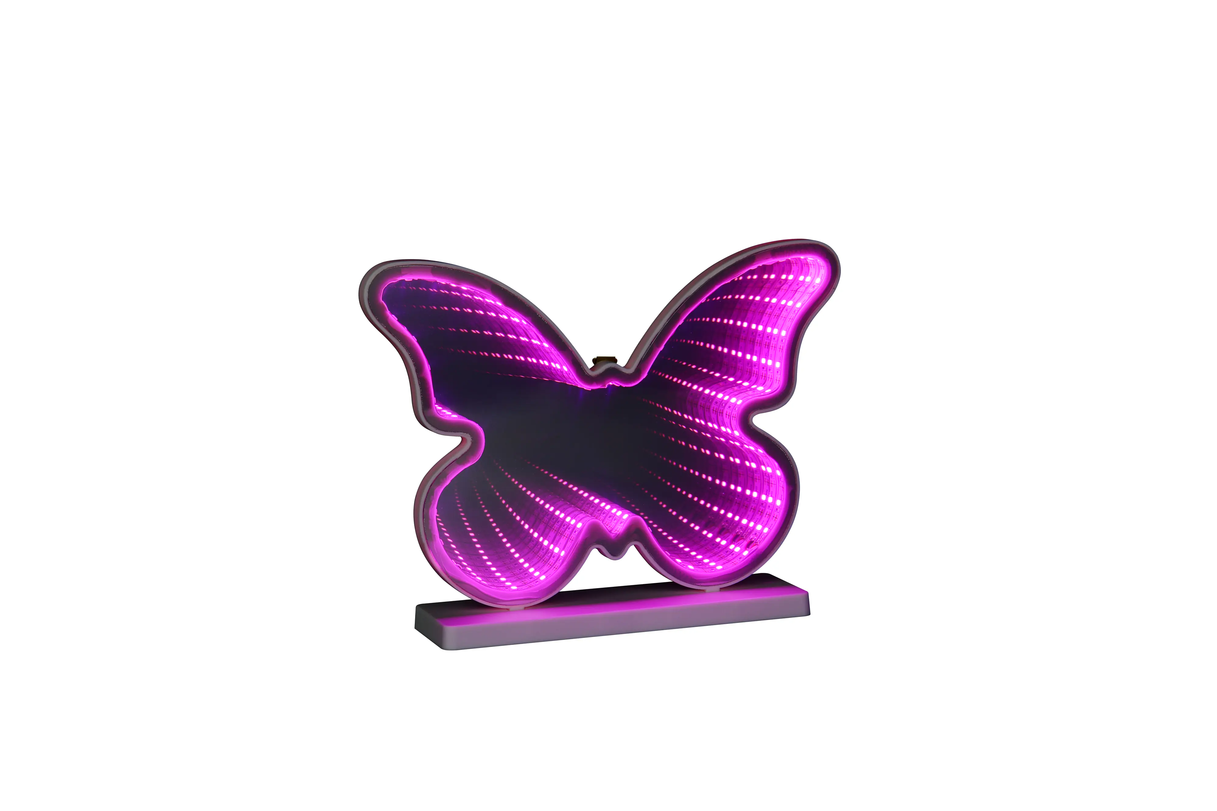 Reality LED-Wandleuchte Papillon 27x26 cm weiß 