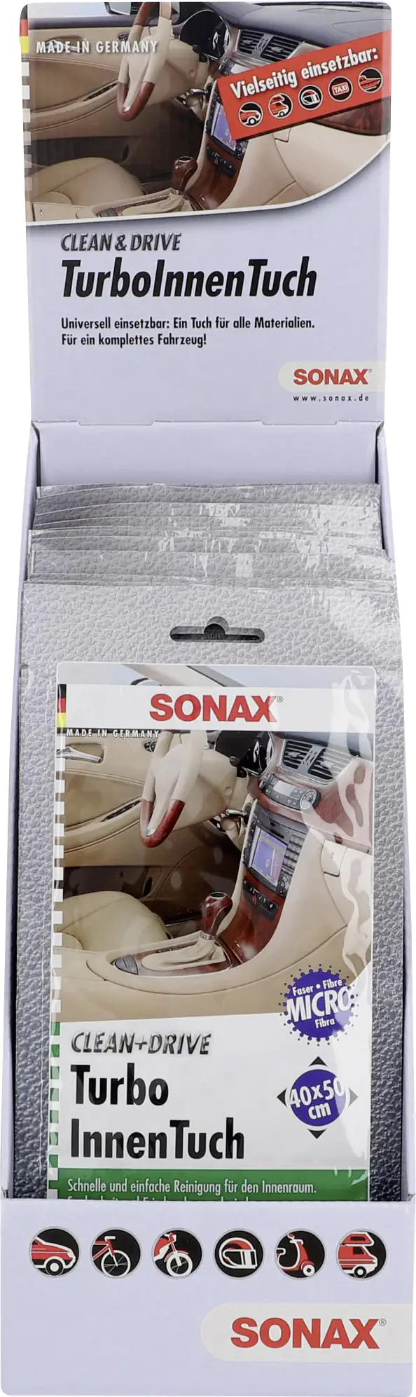 Sonax Clean & Drive TurboInnenTuch 40x50cm