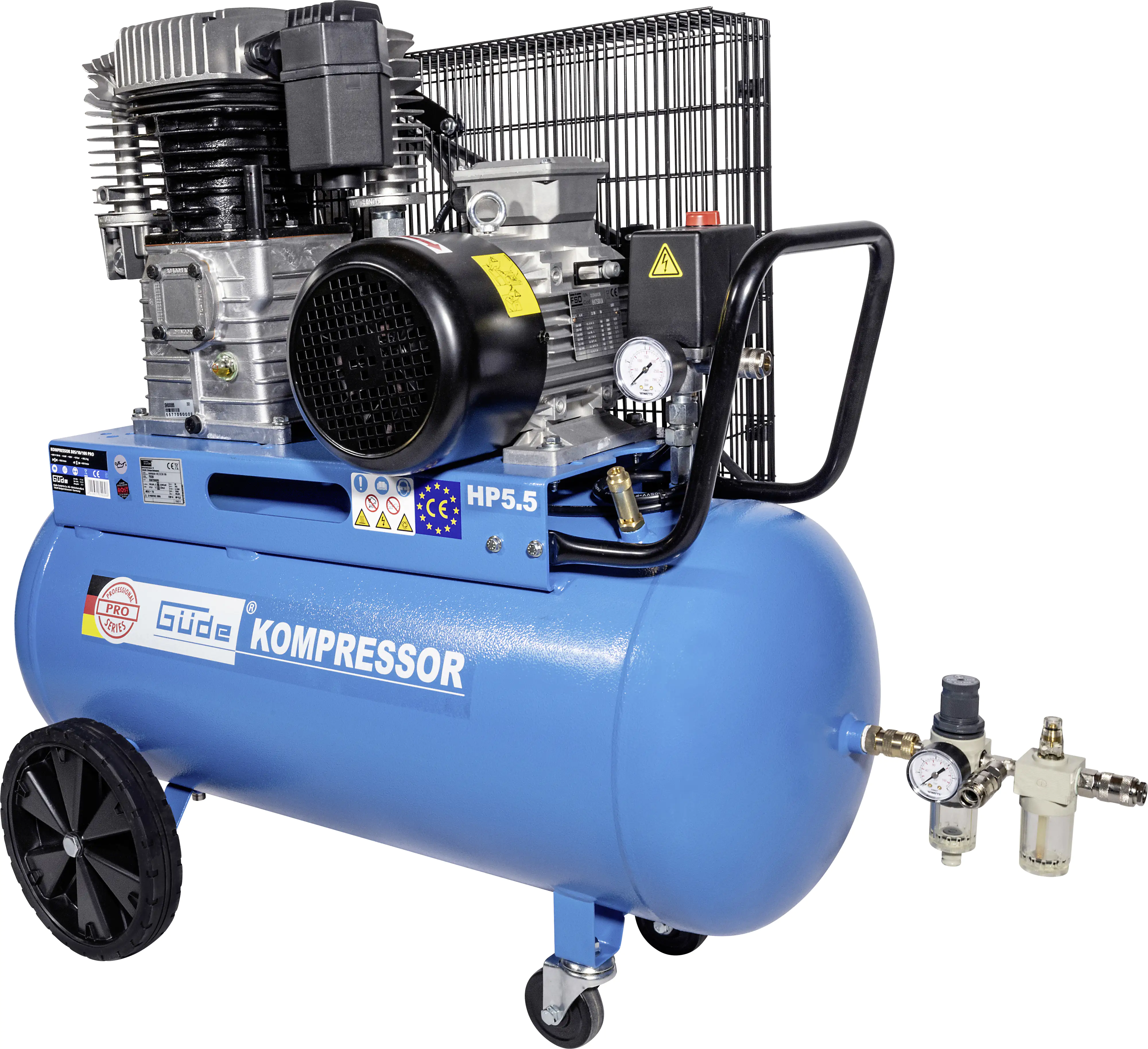 4015671755308 Güde Kompressor 805/10/100 PRO 10 bar 100 l 765 l/min 4 kW