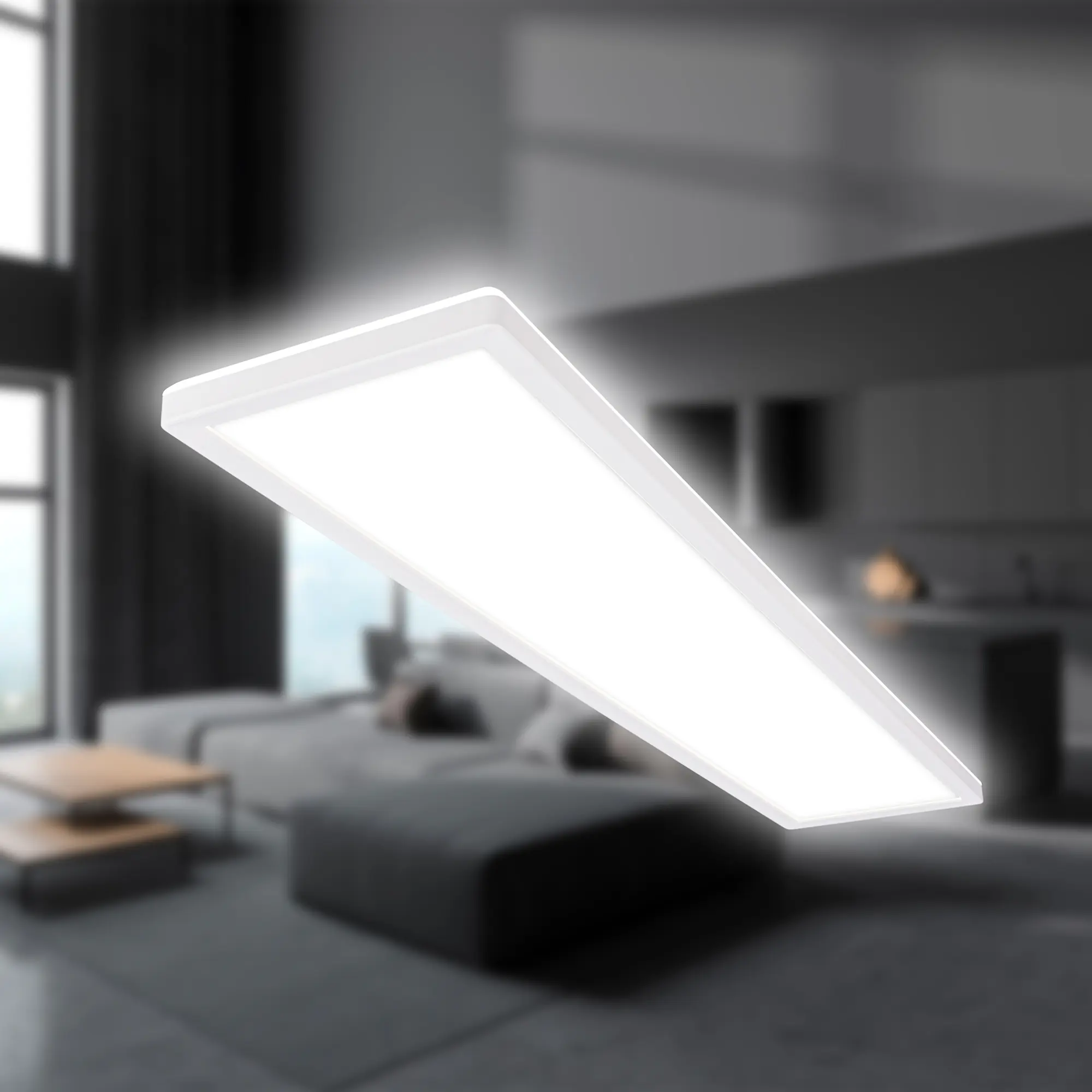 Briloner LED Panel Tava 36W 98x20x3 cm weiß neutralweiß dimmbar Briloner LED Panel Tava 36W 98x20x3 cm weiß neutralweiß dimmbar