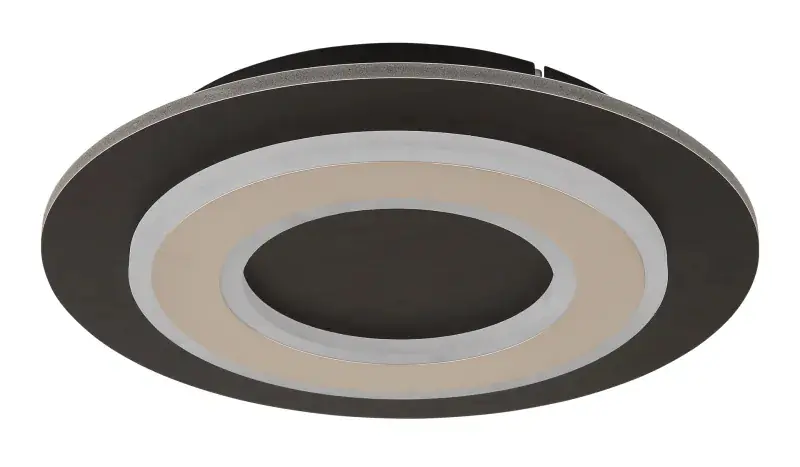 Globo Deckenleuchte Jayden 32 x 5,5 cm Ø x H schwarz warmweiß